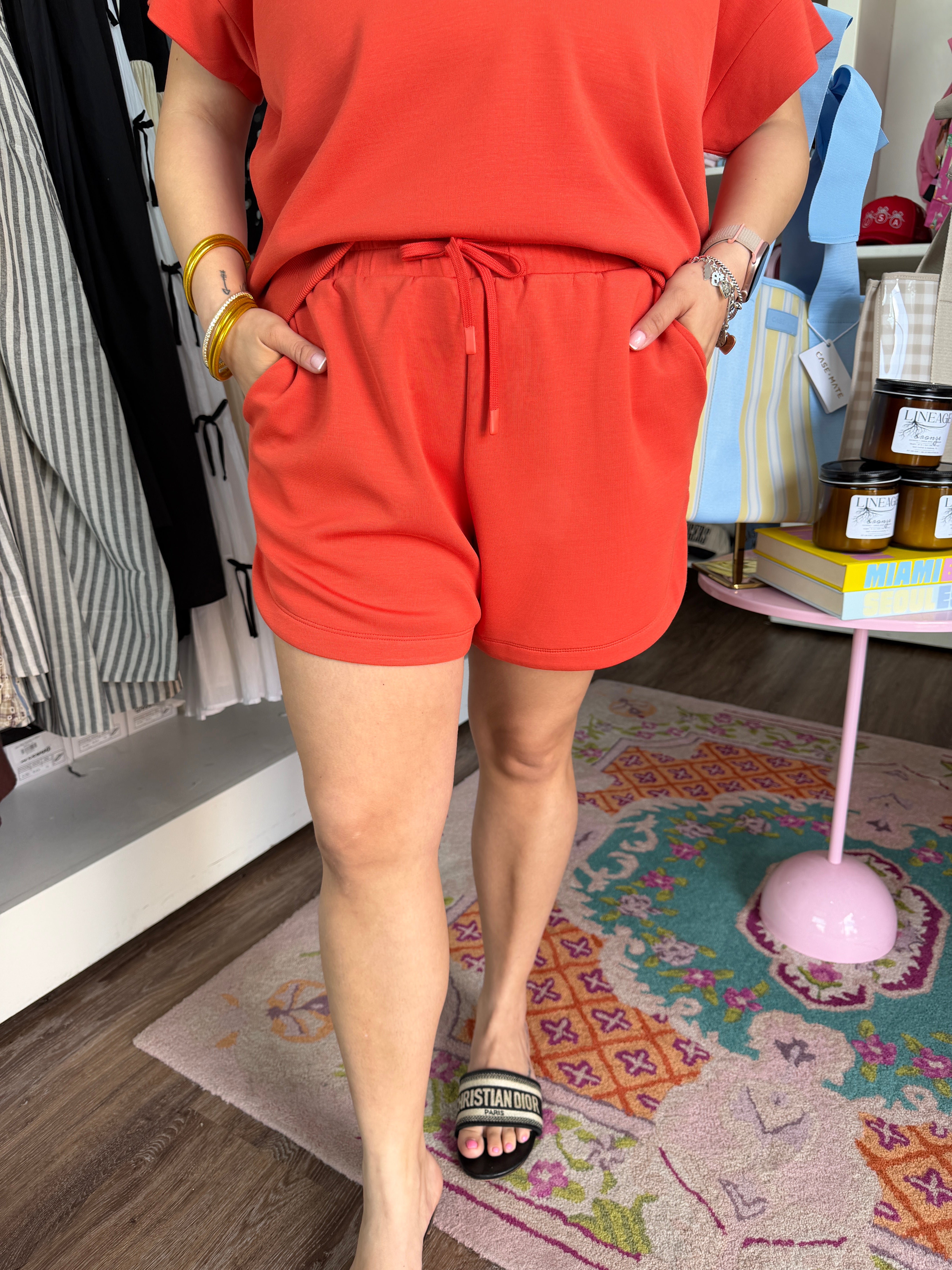 Summer Fig - Coulter High Rise Short- varley