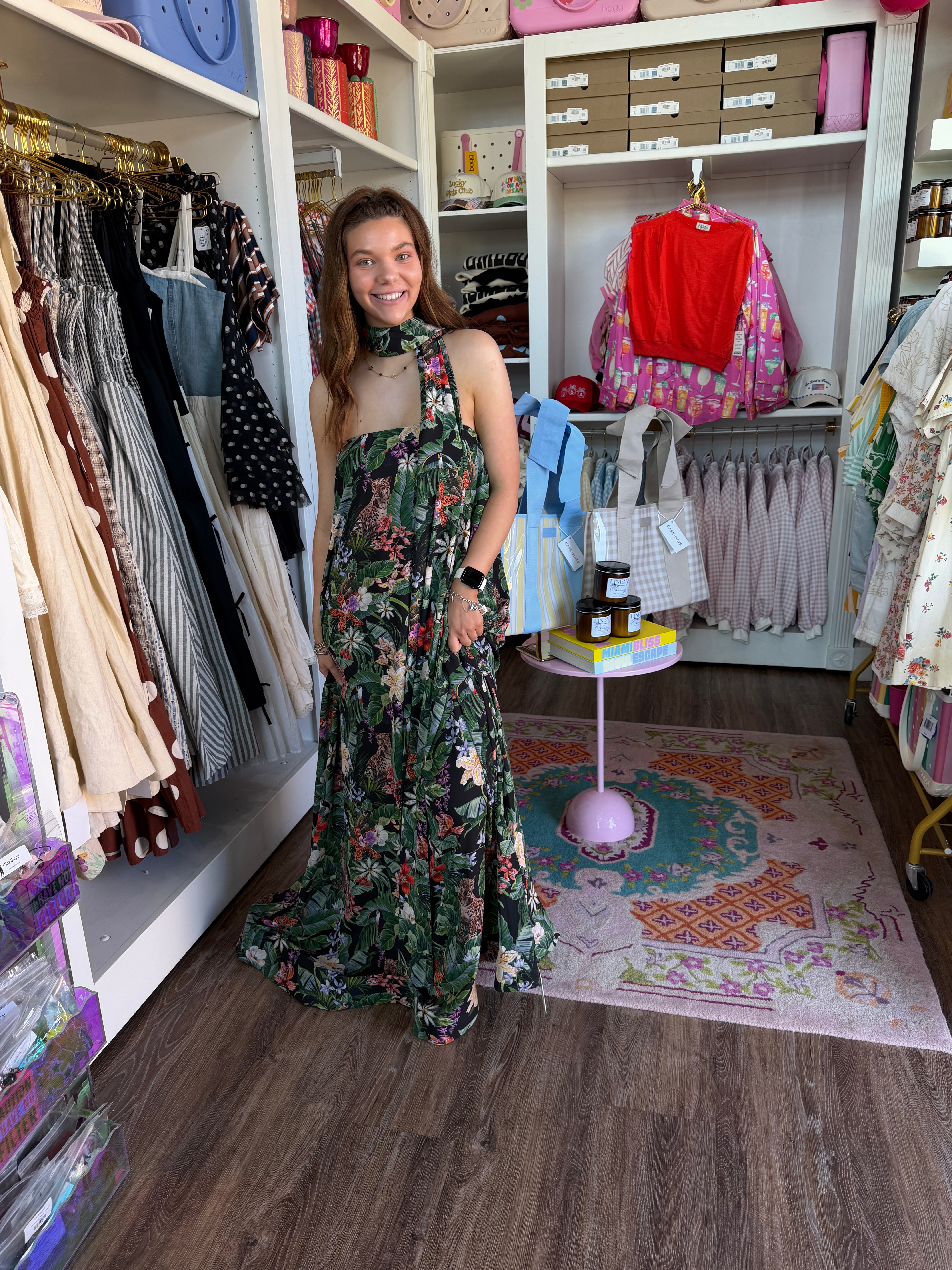Tinsley Tube Dress Jungle Mirage