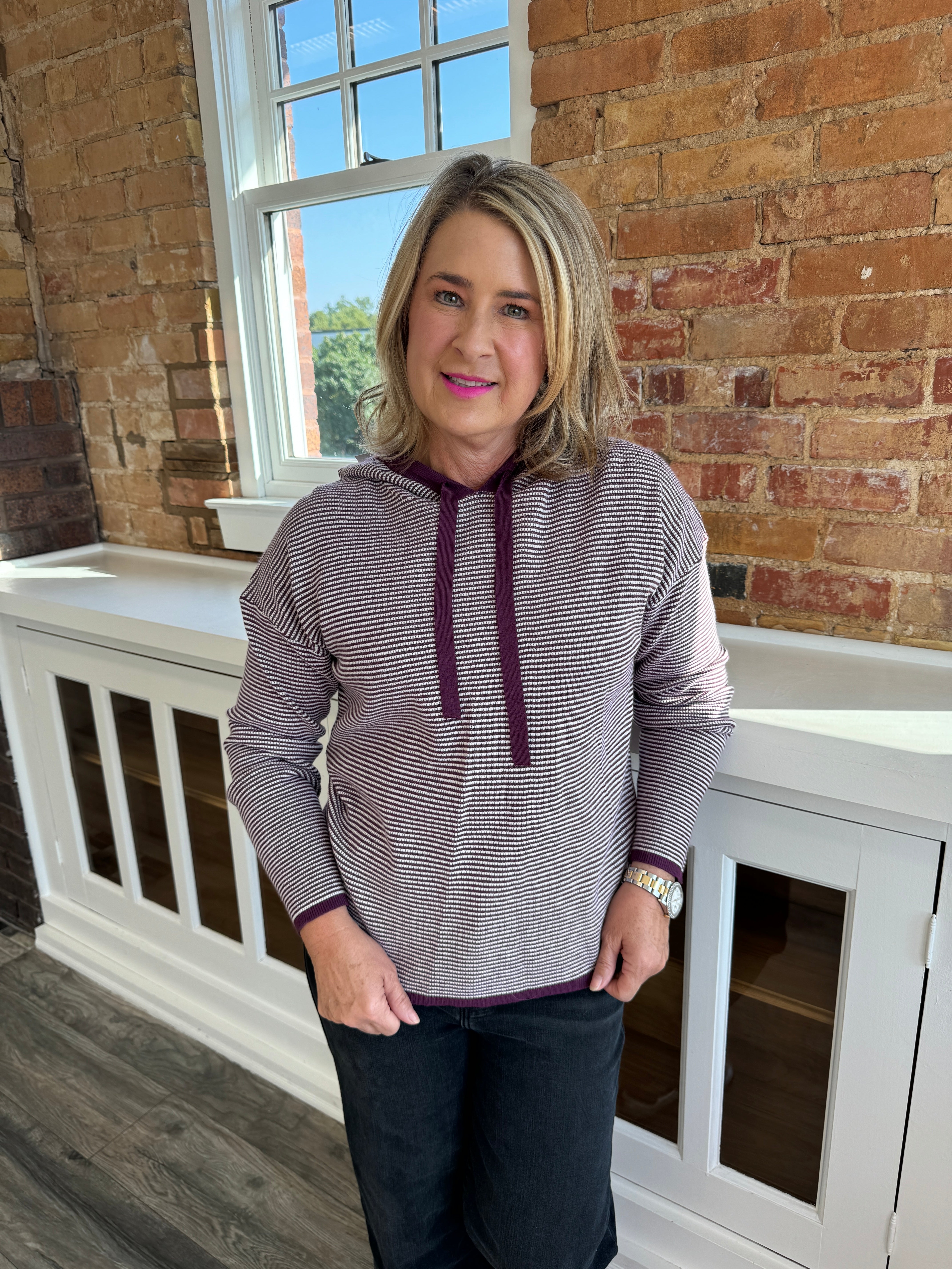 Kaylyn Pullover Eggplant