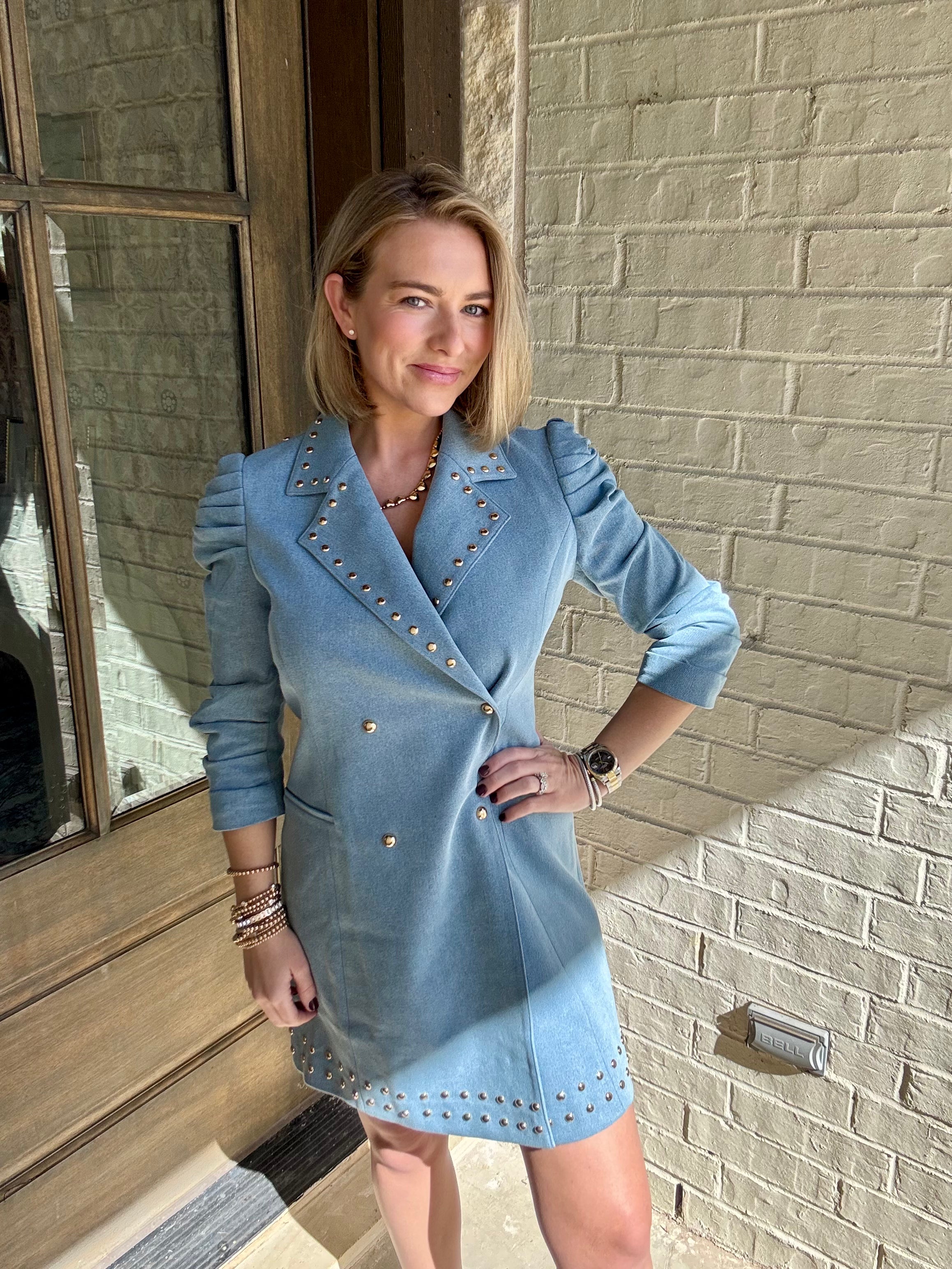 Bradshaw Dress- Denim- Emily McCarthy