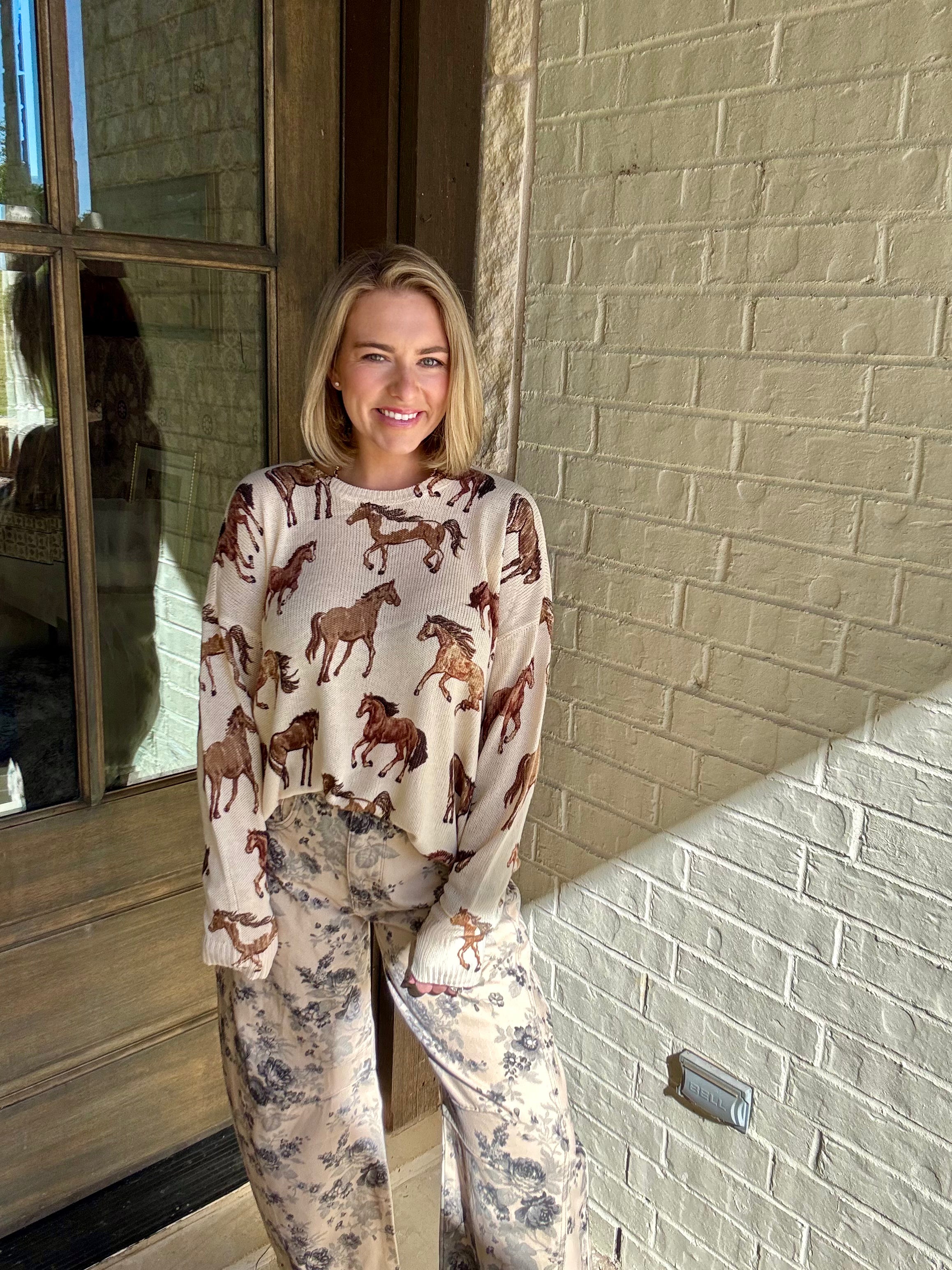 Bonfire Sweater - Wild Horses Knit - Show Me Your Mumu