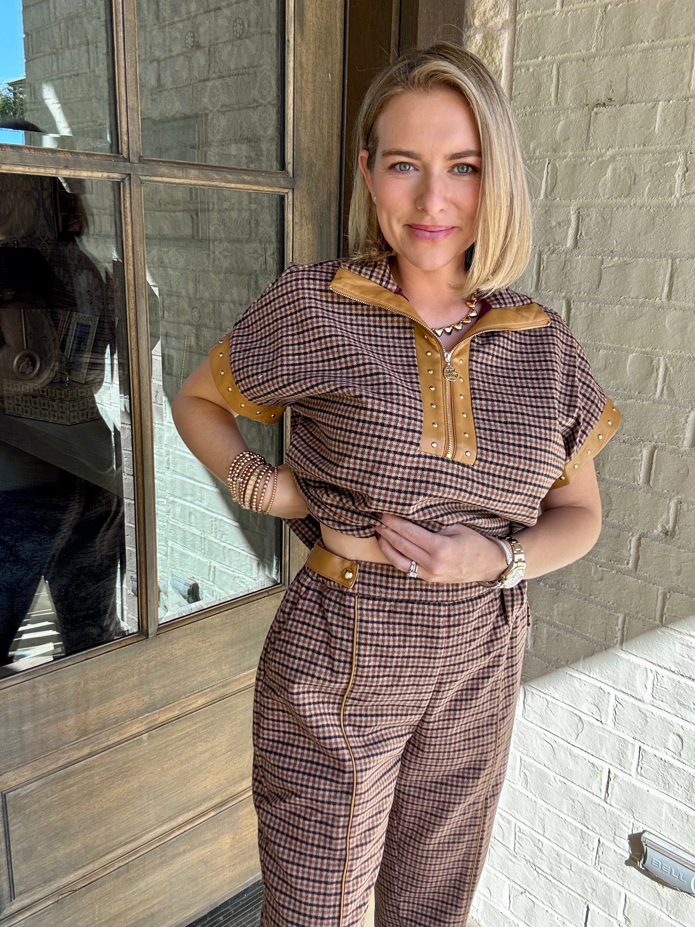 Addison Jogger- Tweed-  Emily McCarthy