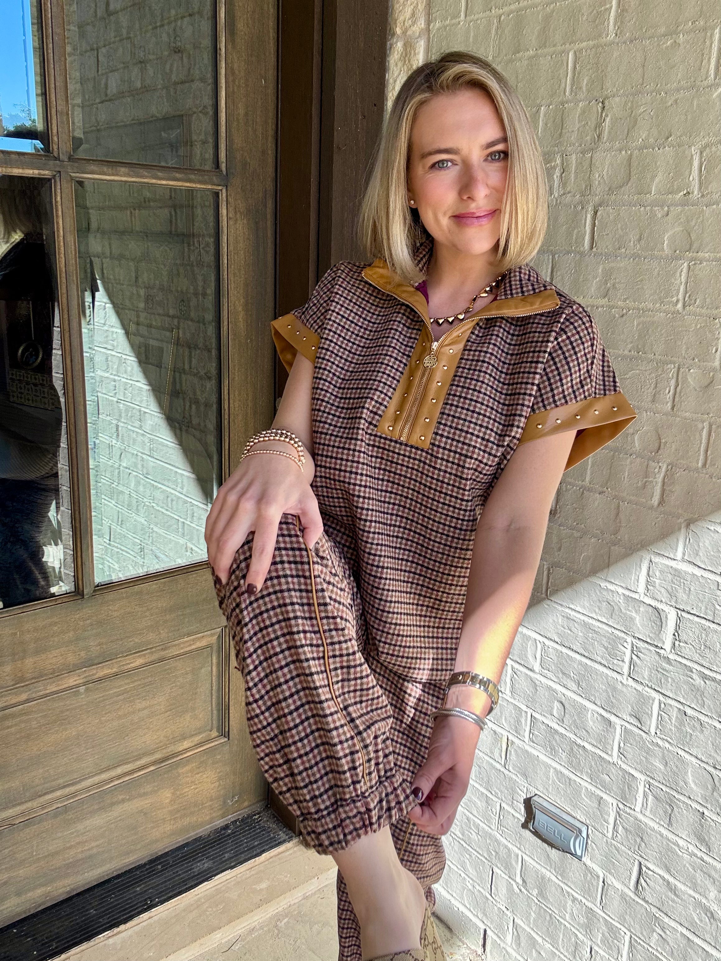 Addison Jogger- Tweed-  Emily McCarthy