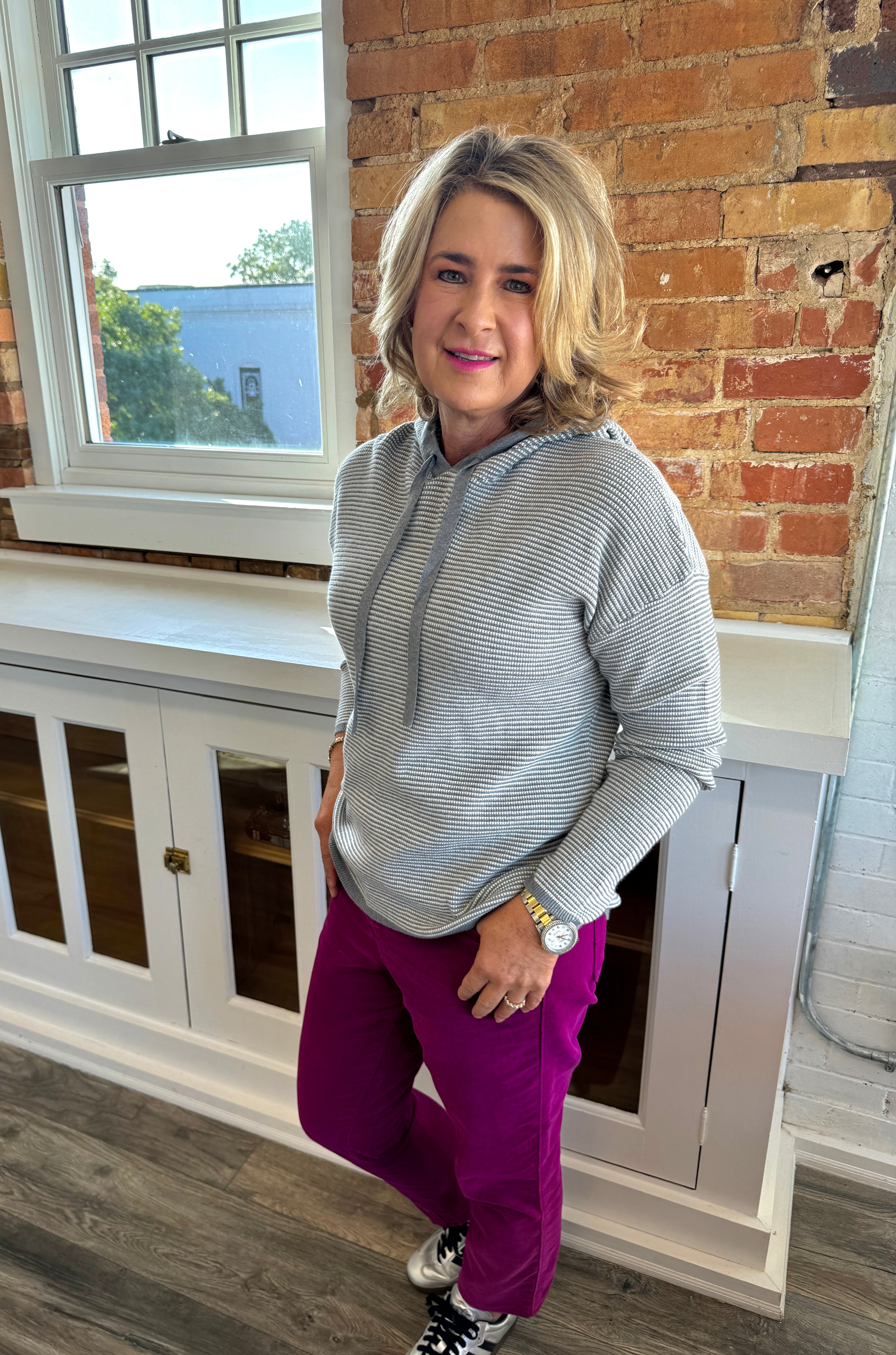 Kaylyn Pullover Gray