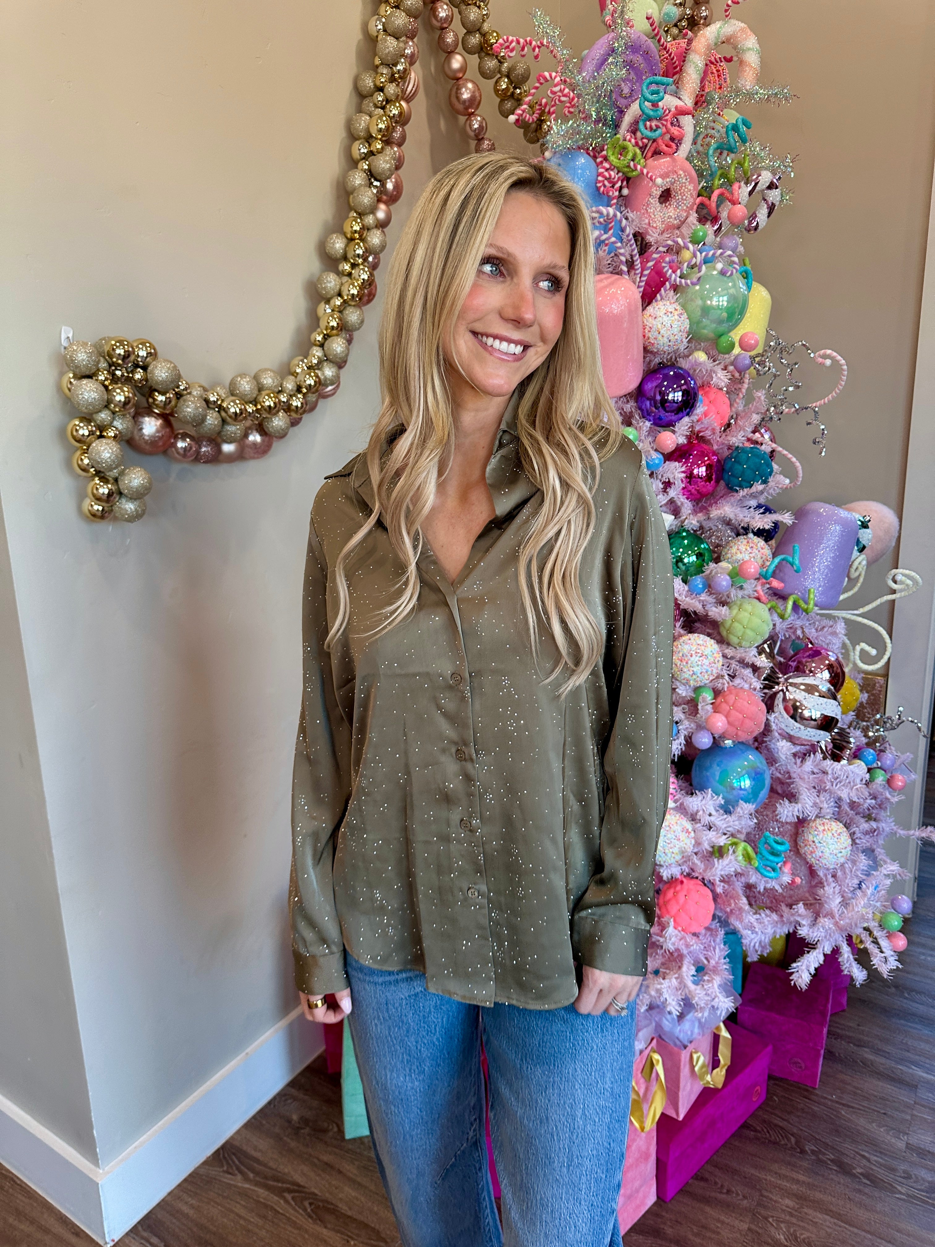 Showing My Sparkle Top