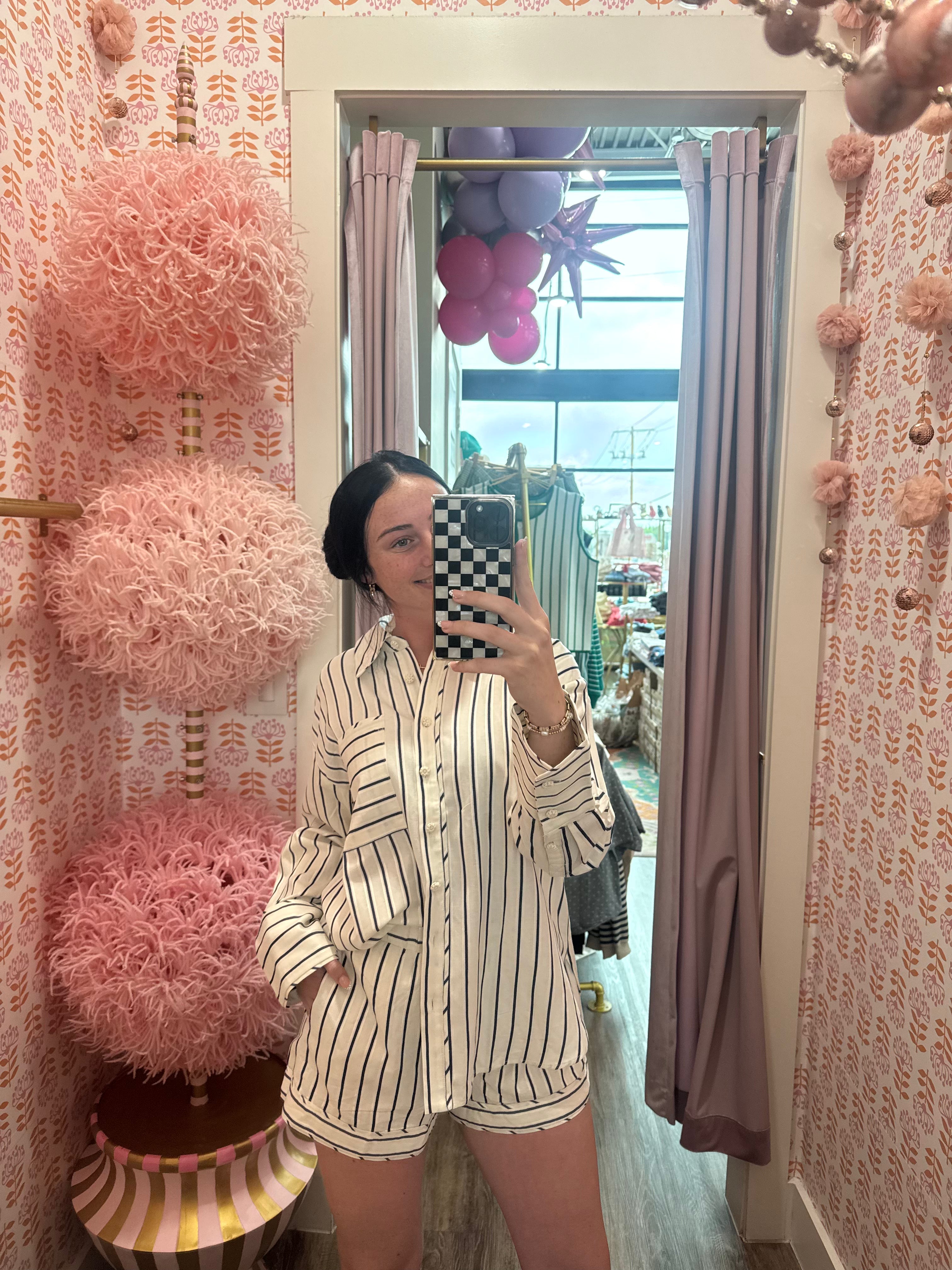 Alexi Striped Bottoms