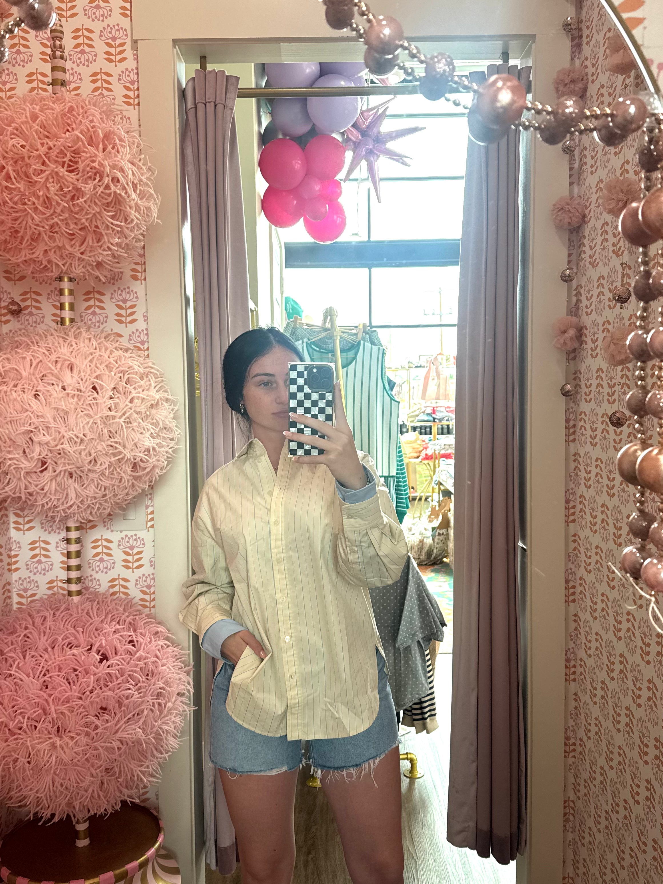 Spencer Button Down Top