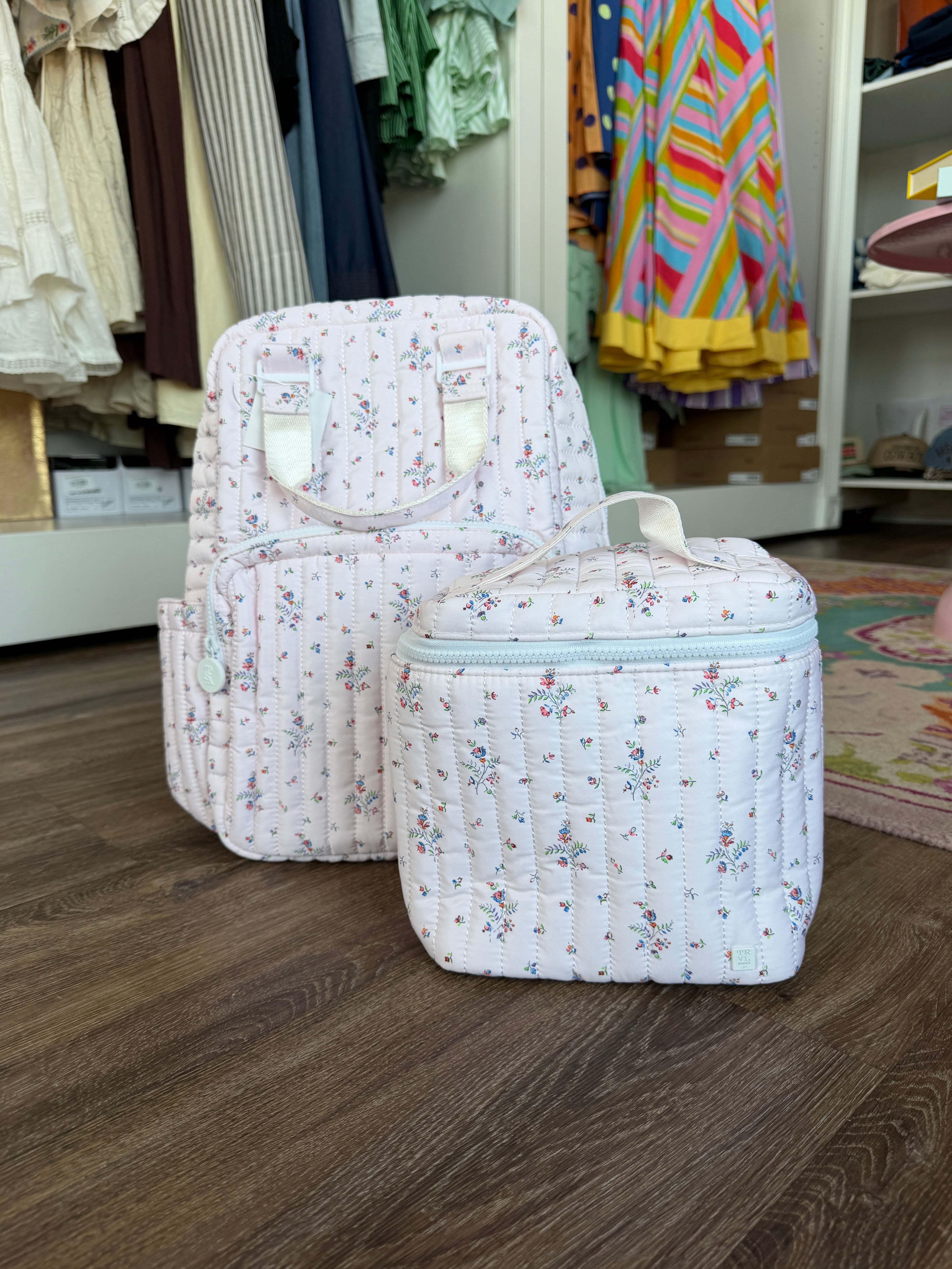 Quilted Go Go Lunch Insulated Bag