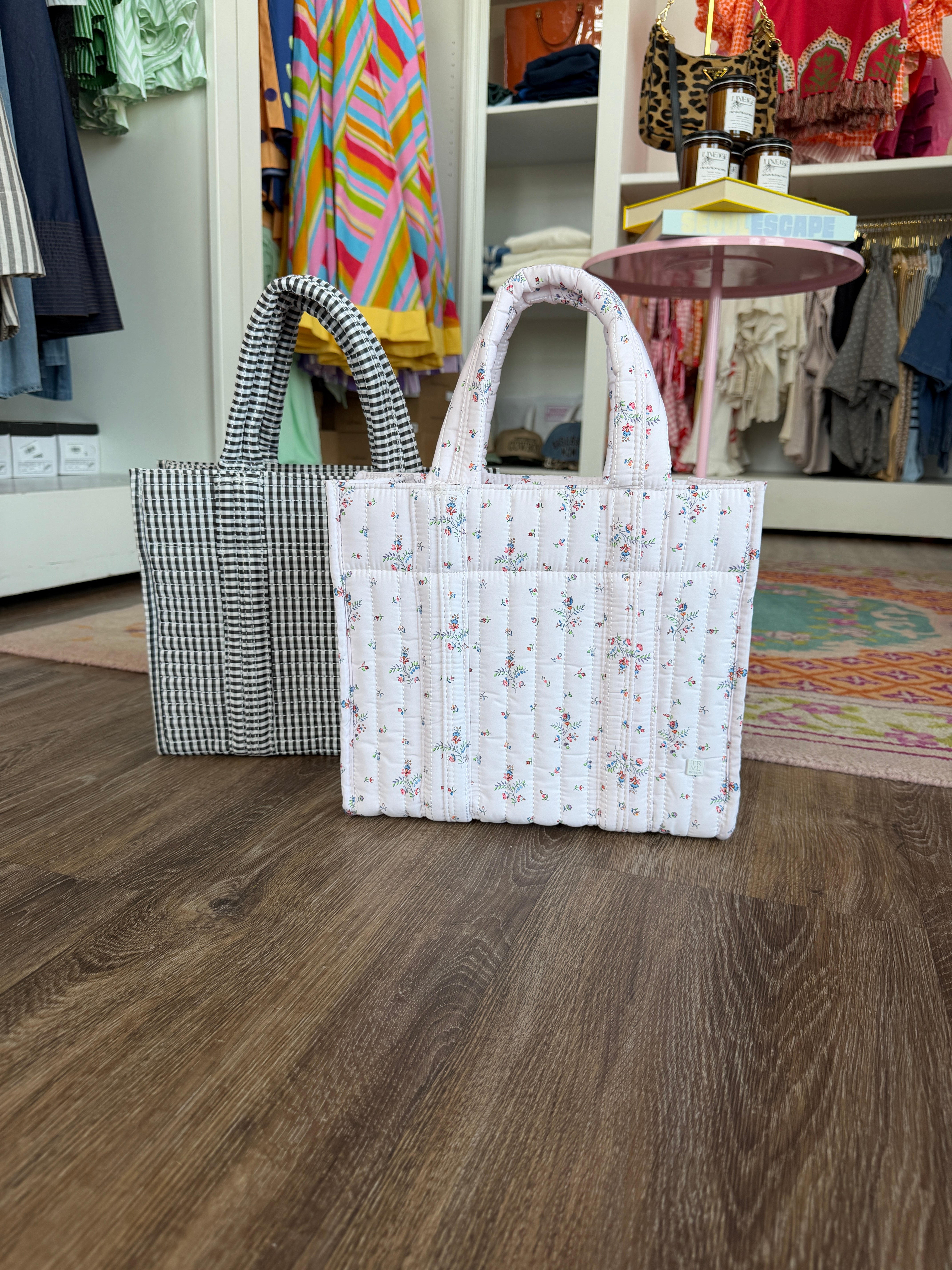 Quilted To Go Go Tote