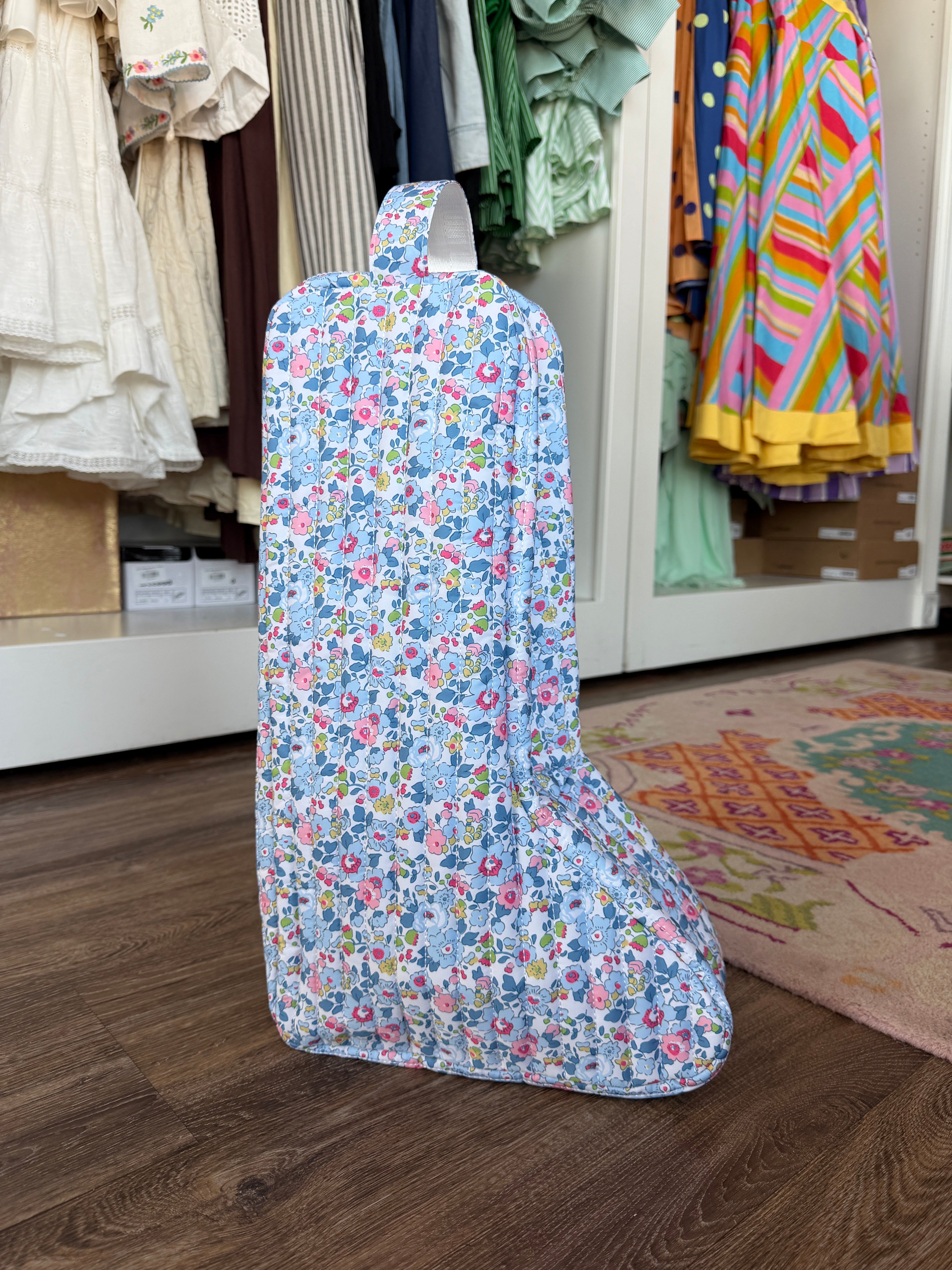 Quilted LG Boot Bag