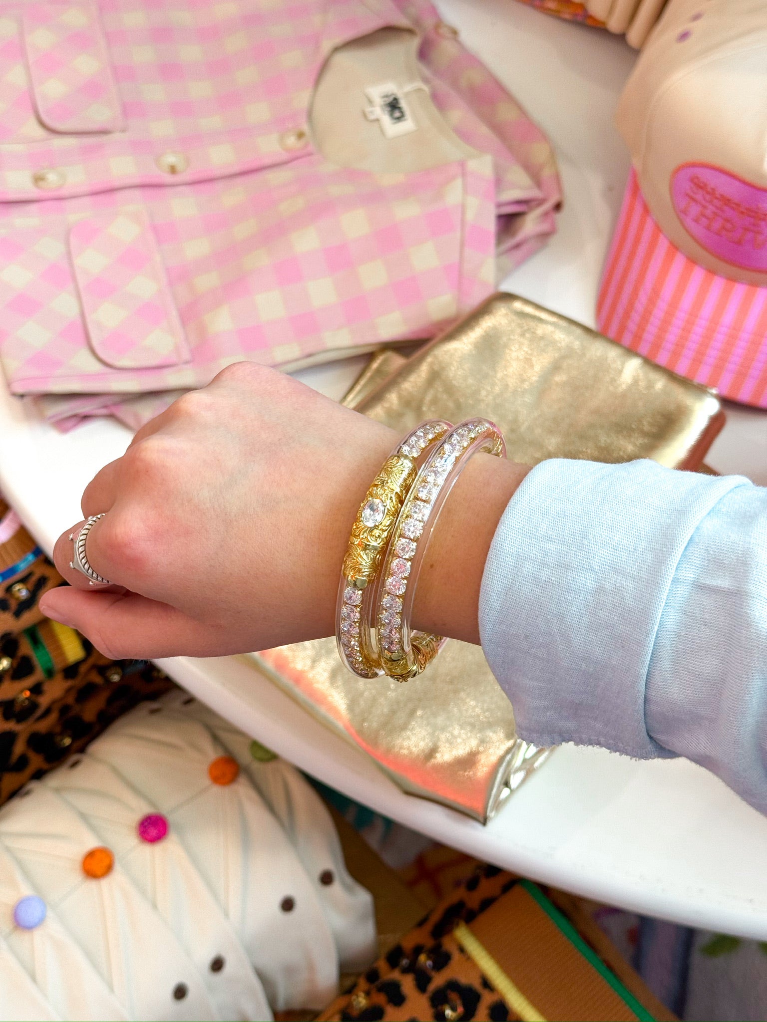 Sovereign All Weather Bangle- Budha Girl