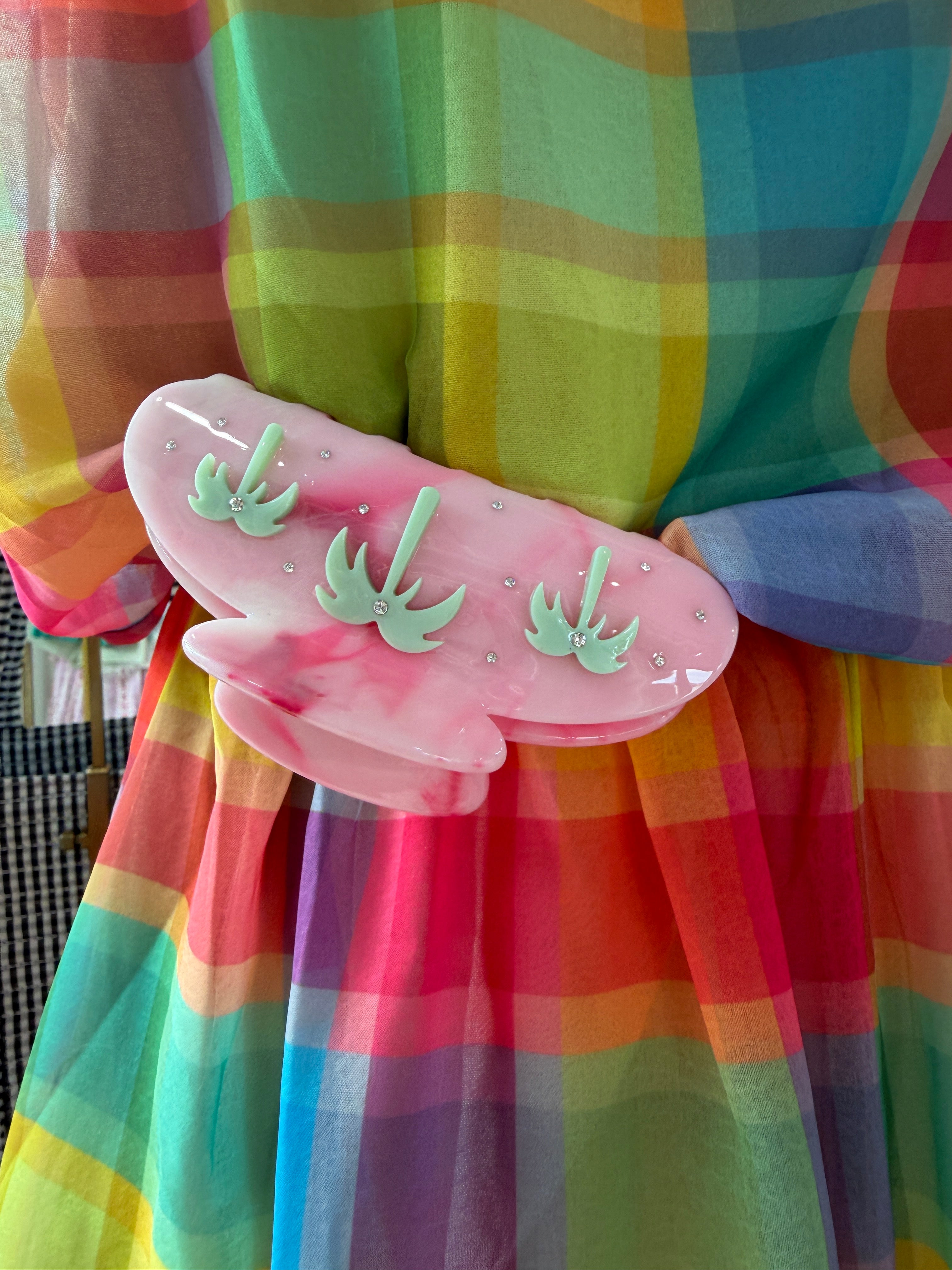 Palm Tree Hair Clip