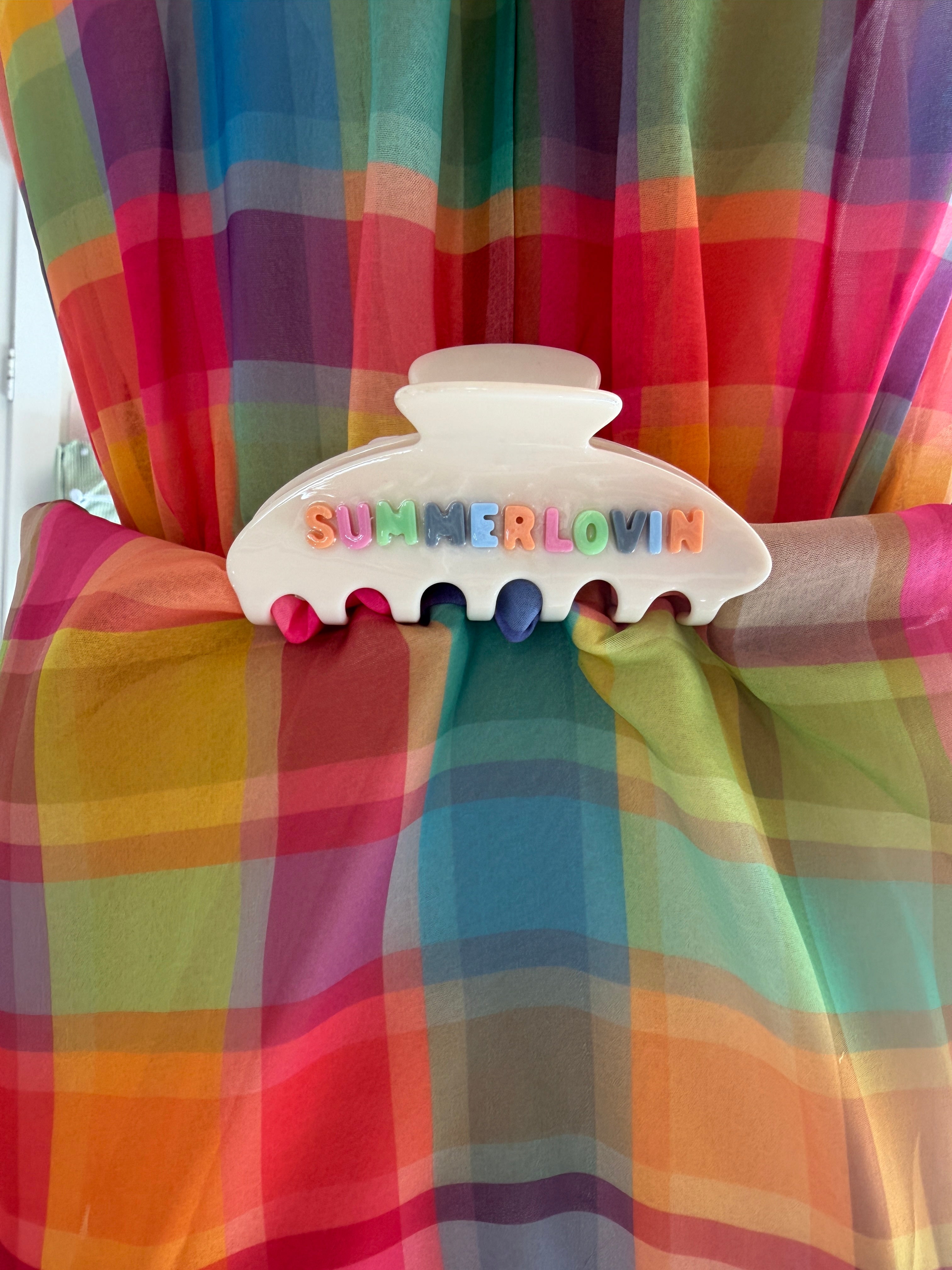 Summer Lovin Claw Clip