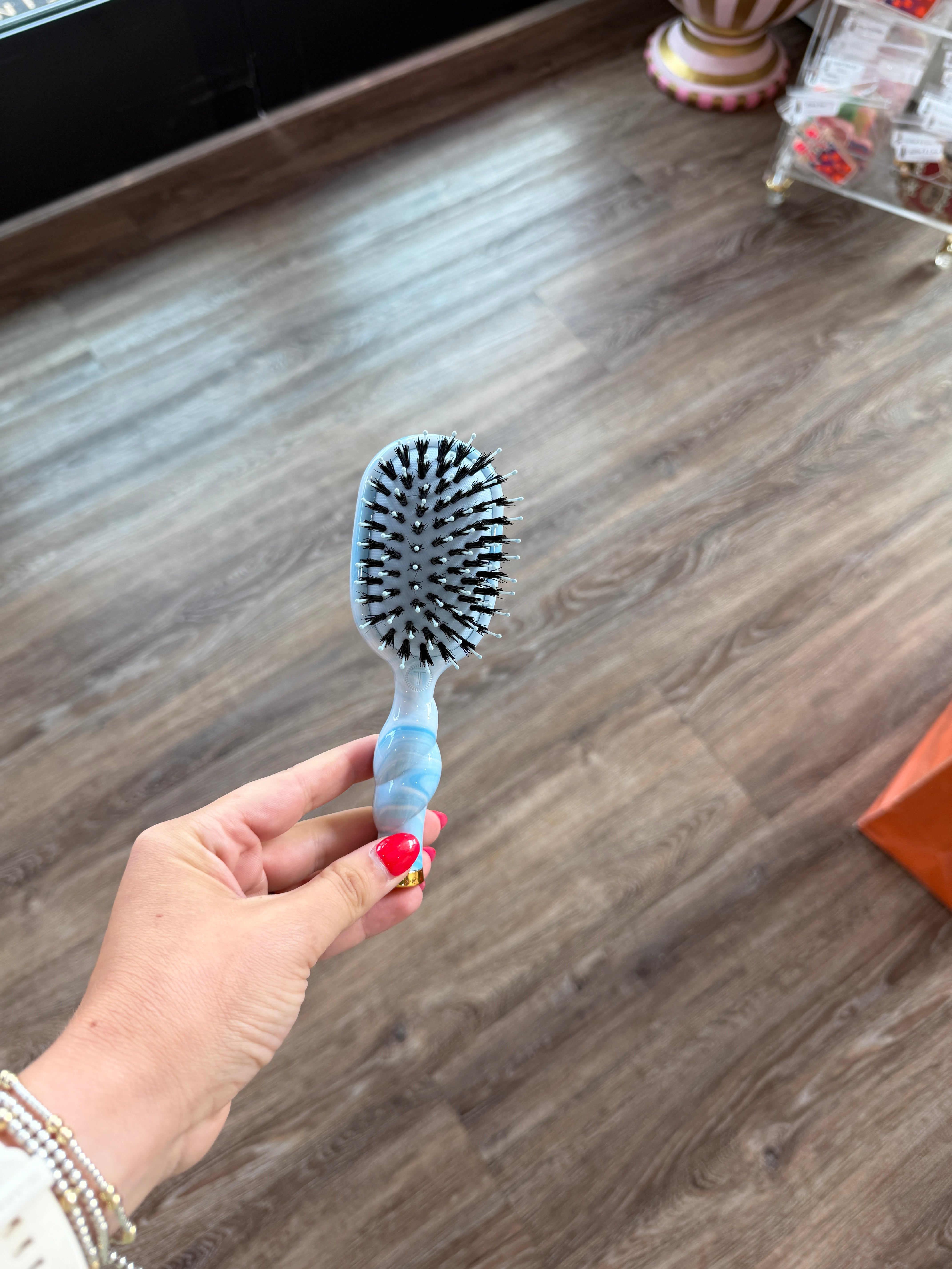 Mini Boar Bristle Hair Brush- Tide & True