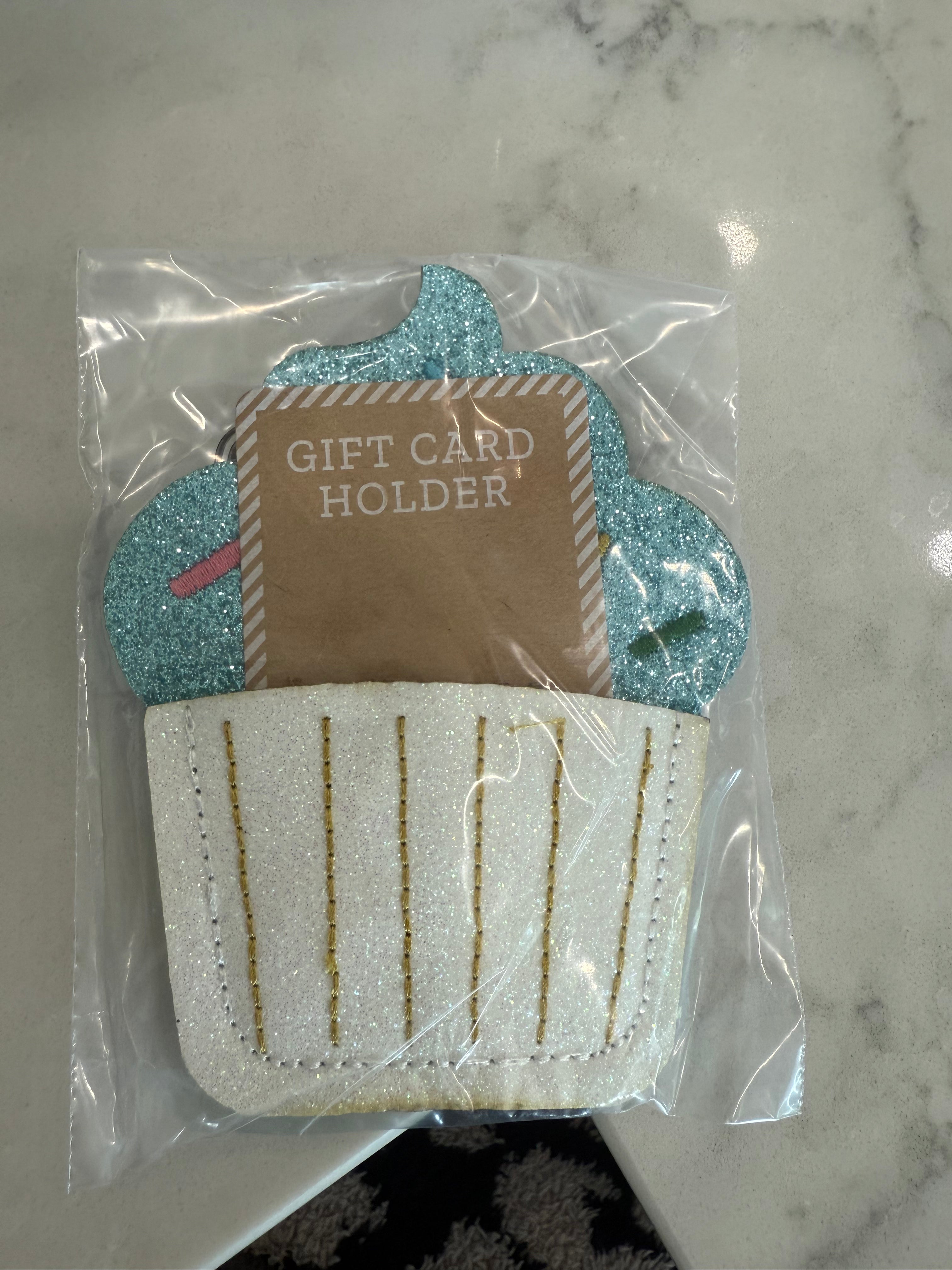 Cupcake Gift Card Holder