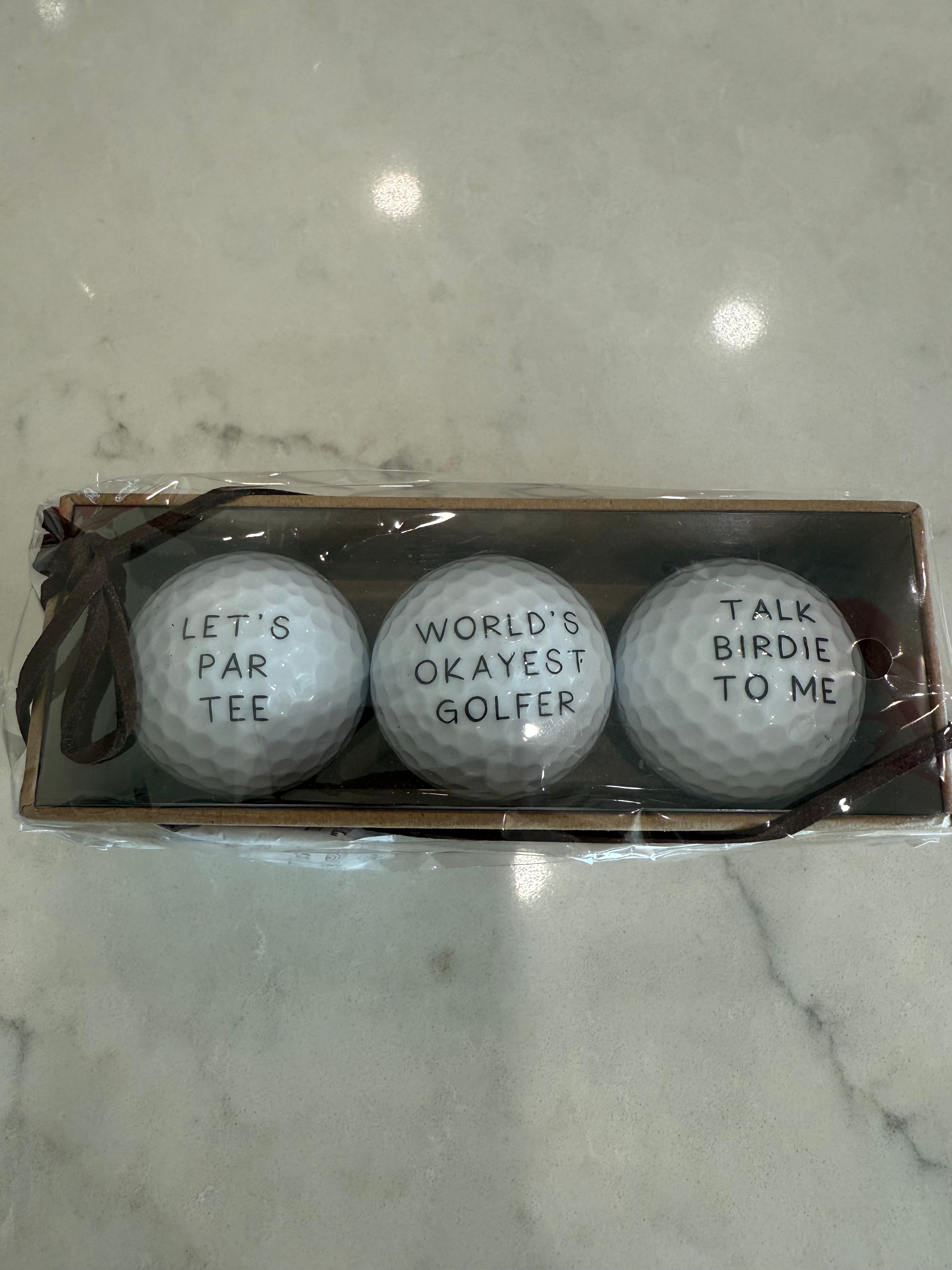 Lets Par Tee Golf Ball Set