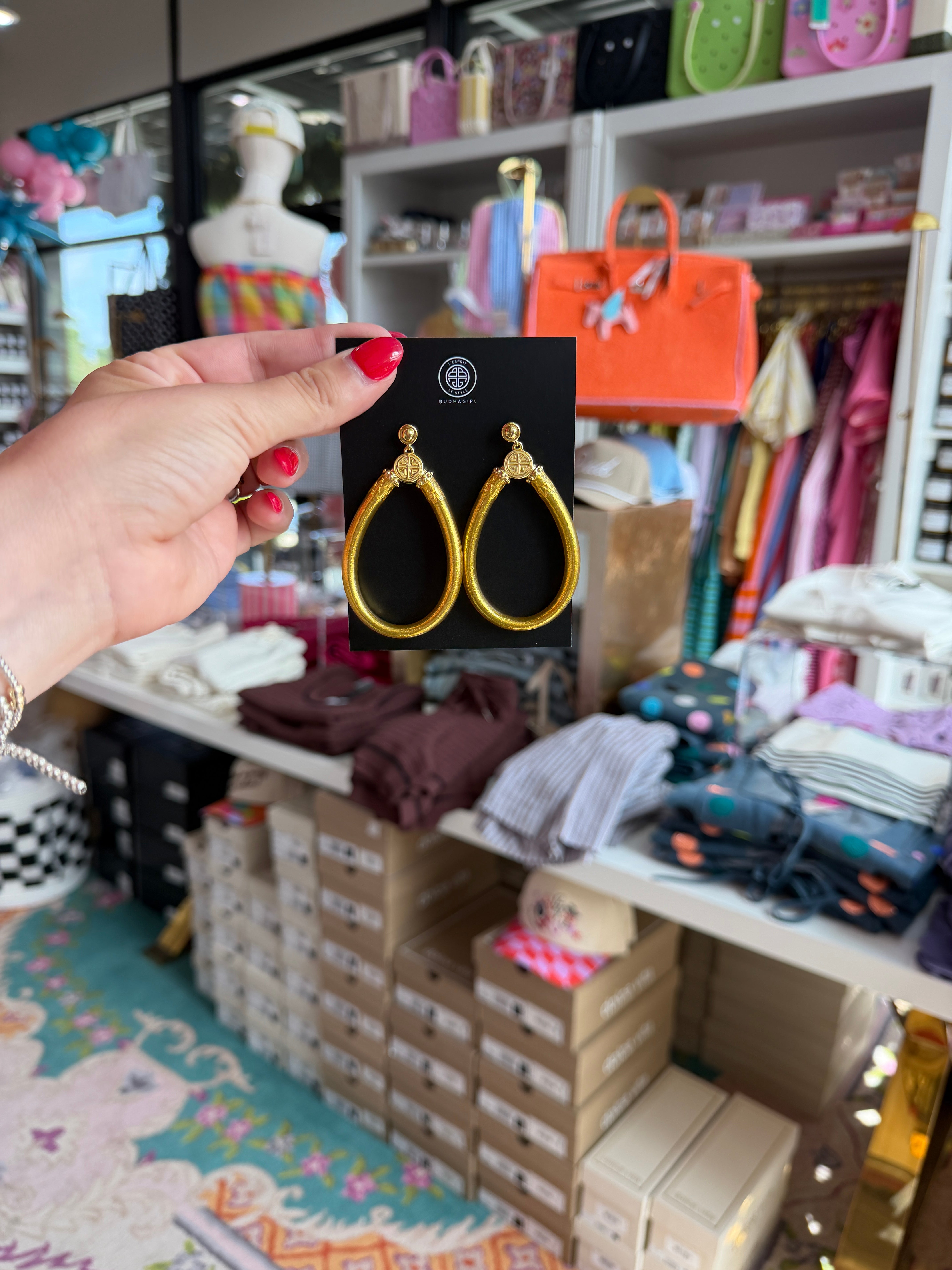 Gold All Weather Earrings