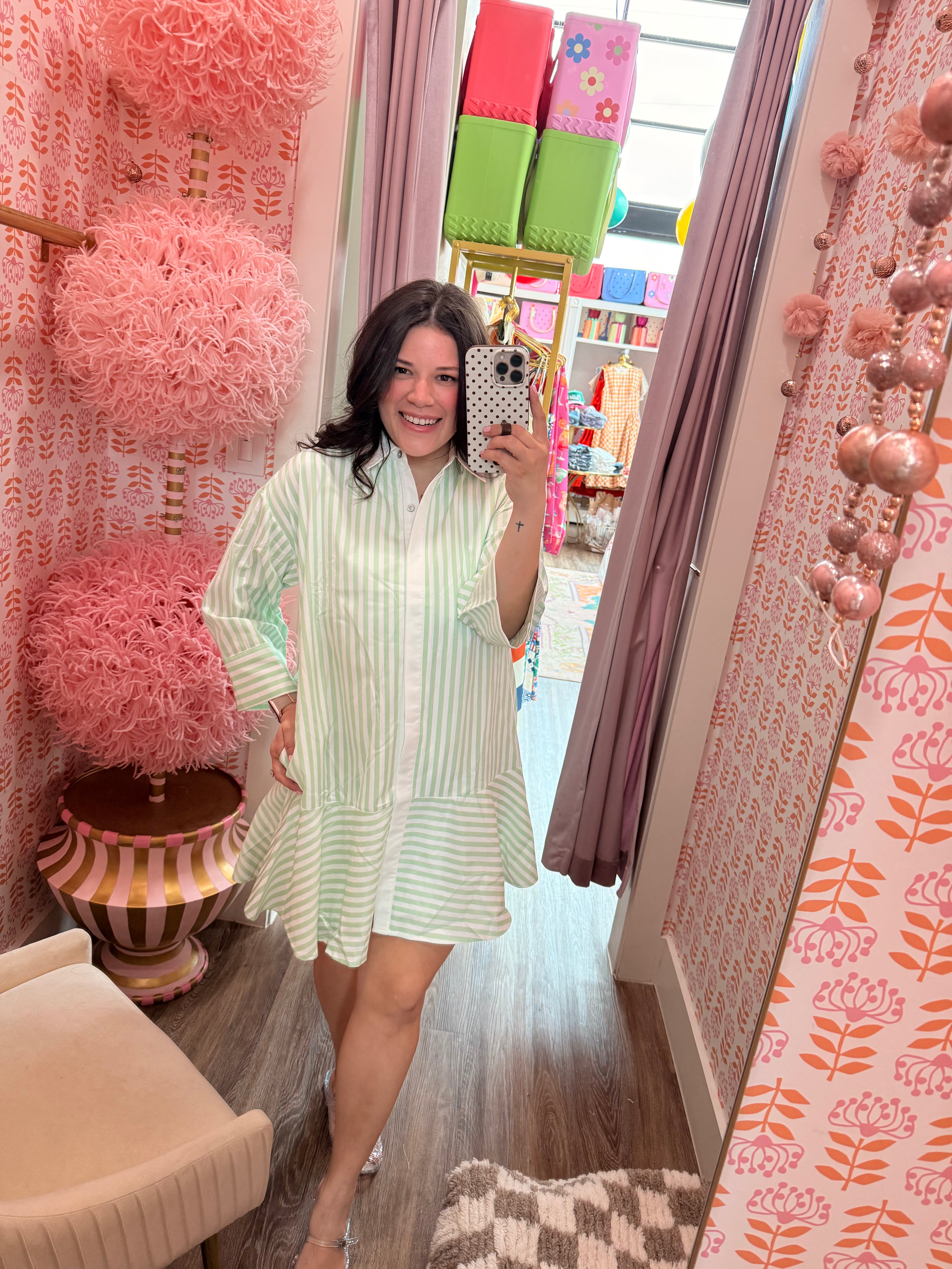 Coral Dress