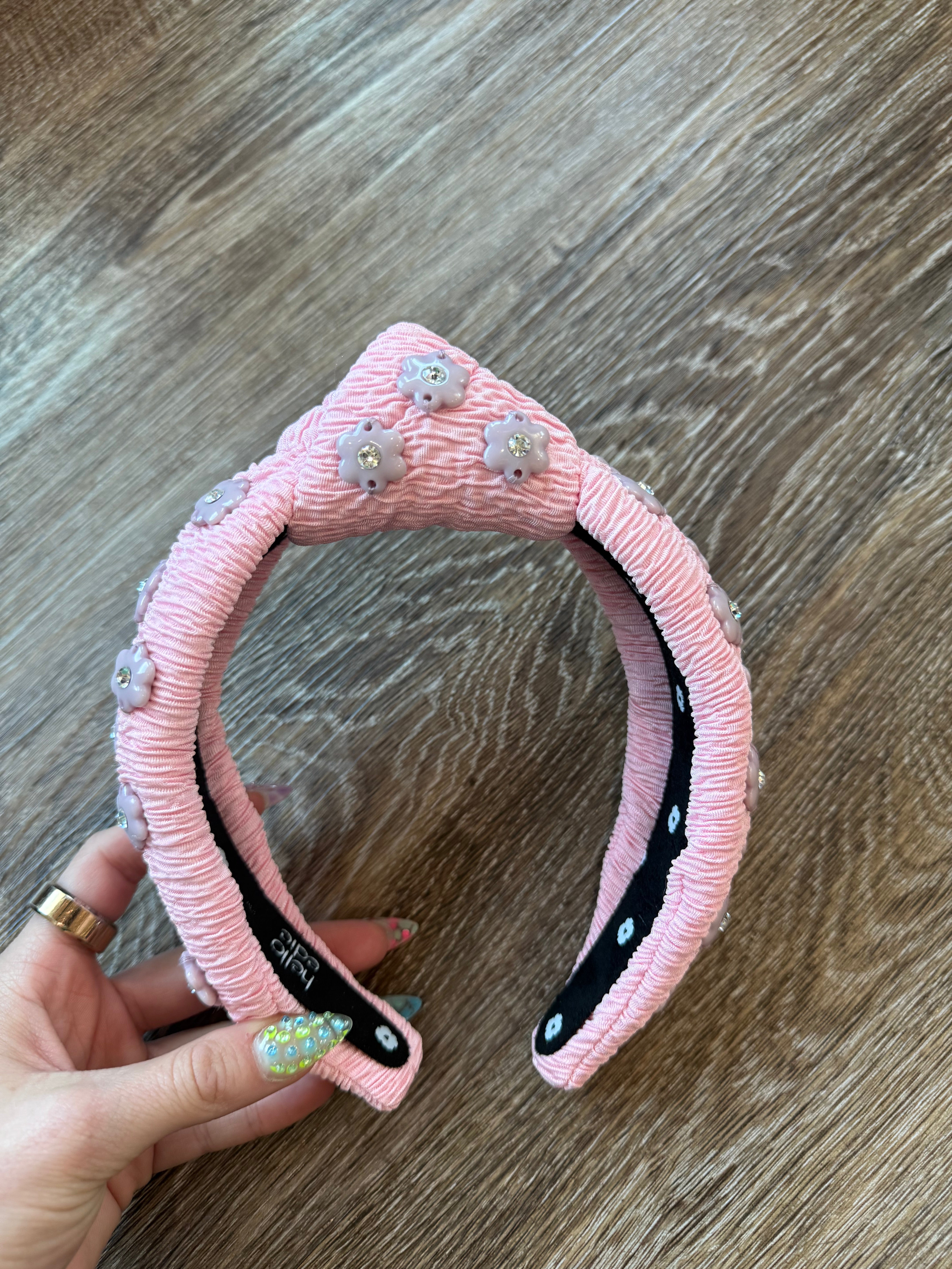 Purple Flower Headband