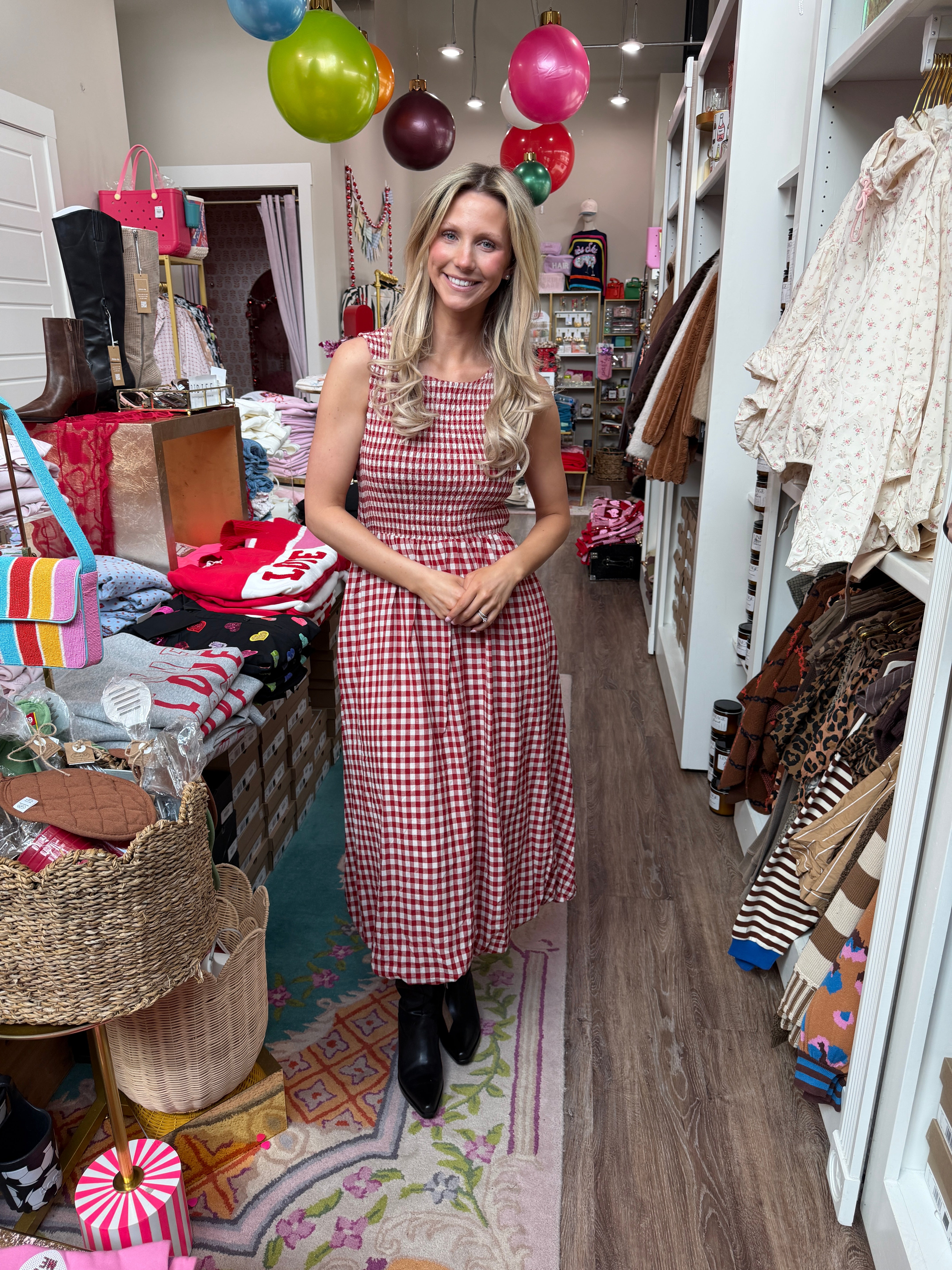 Apple Butter Midi Dress