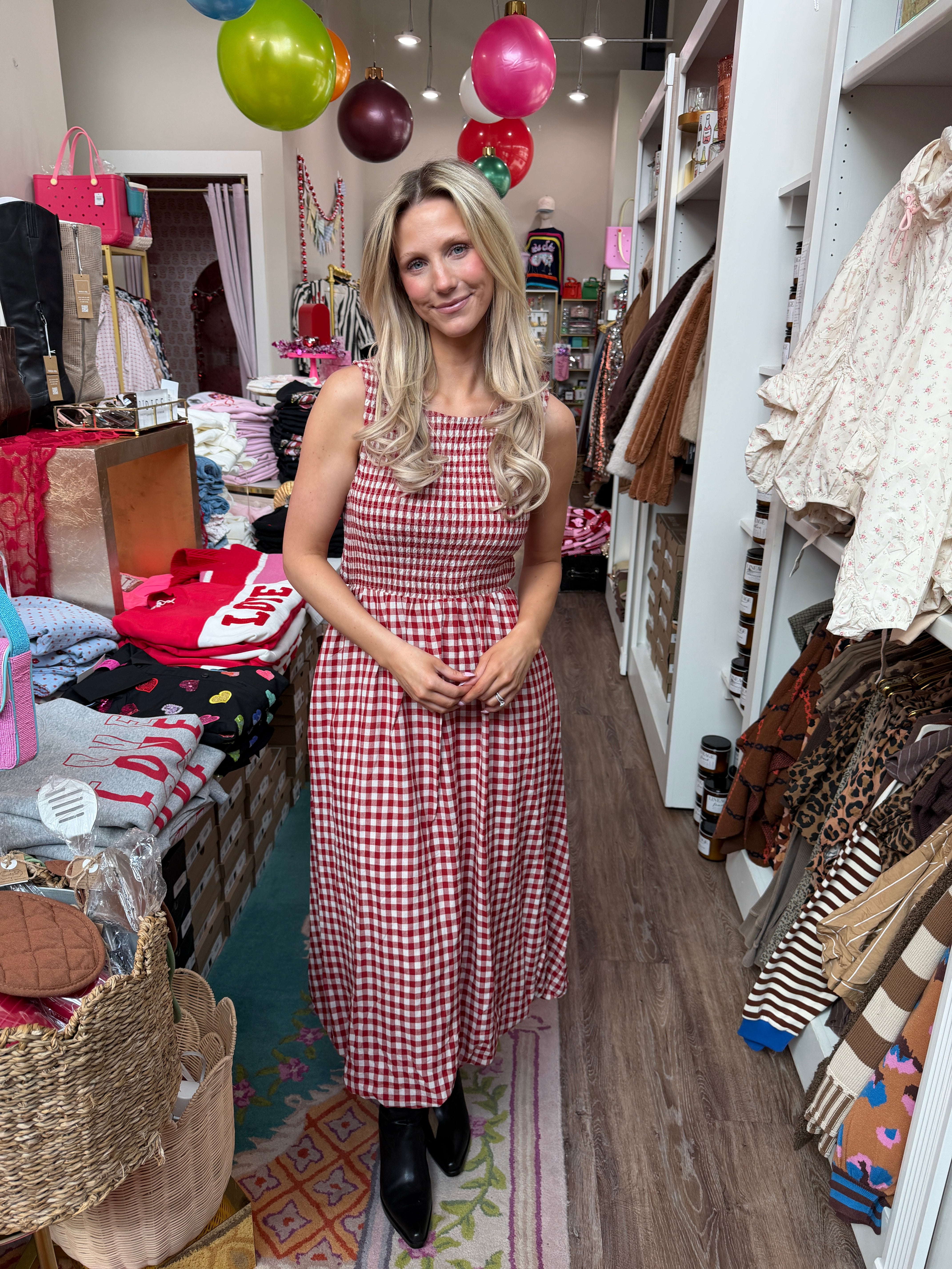 Apple Butter Midi Dress