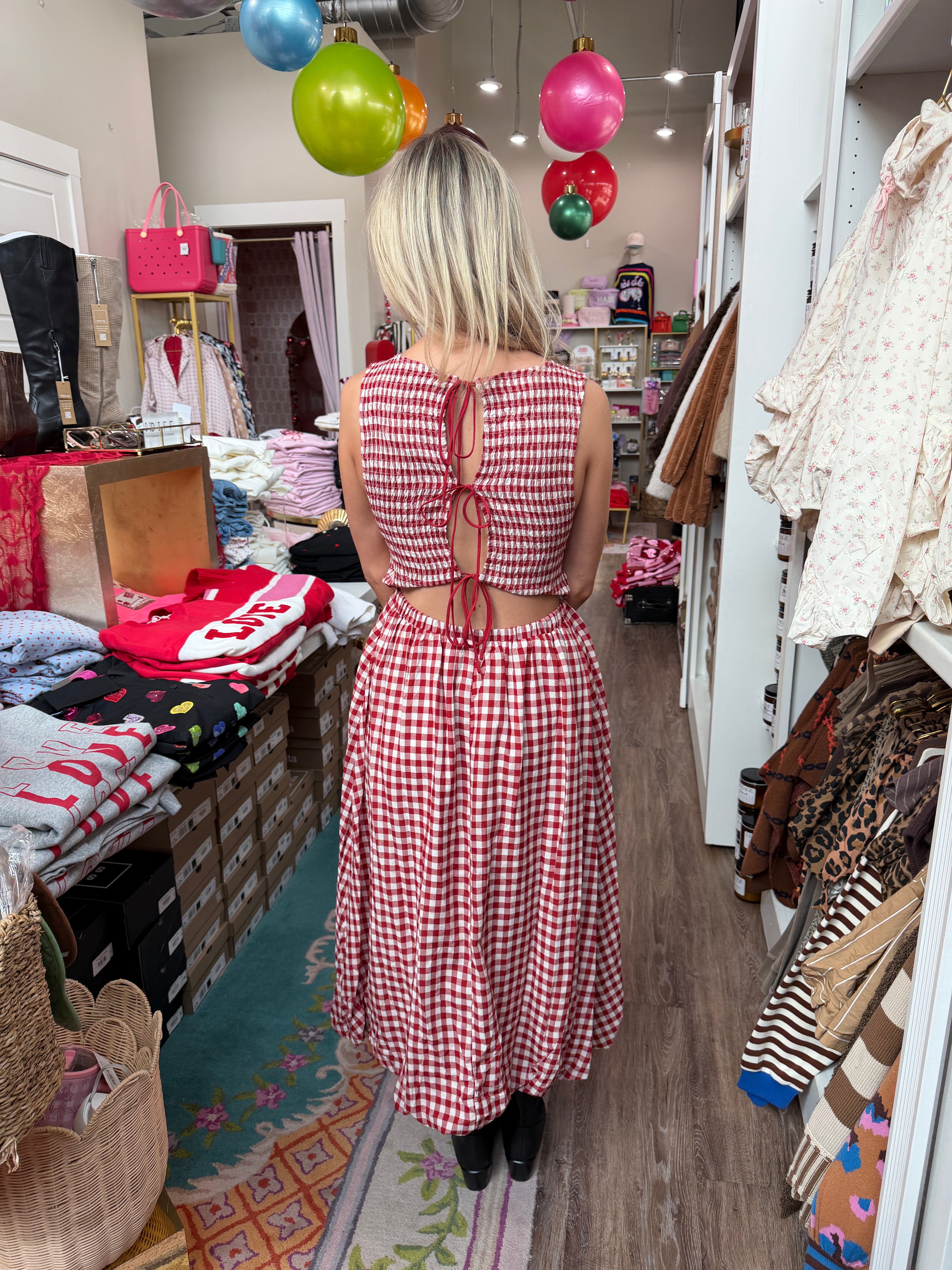 Apple Butter Midi Dress