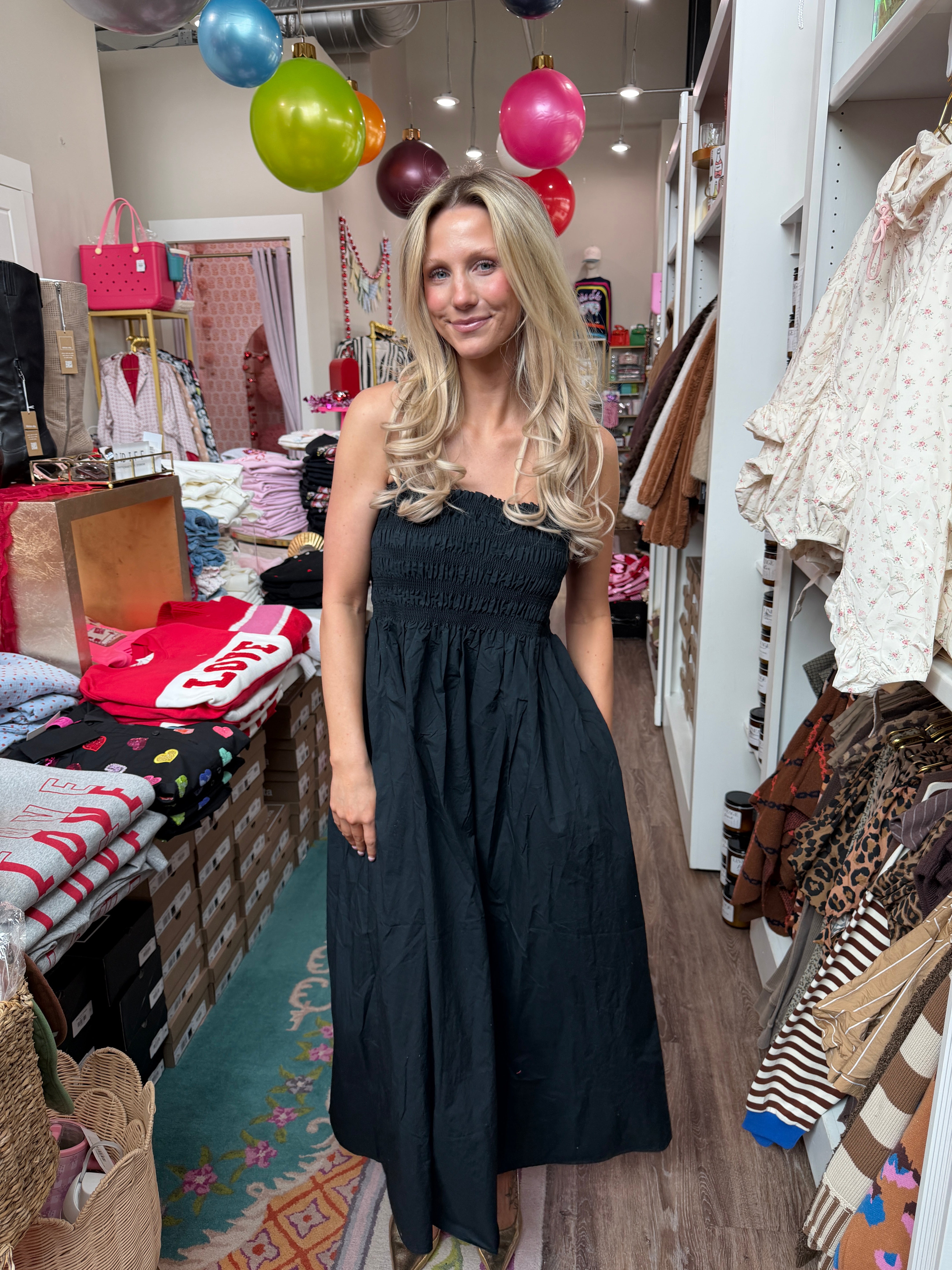 Cornelia Poplin Midi Dress