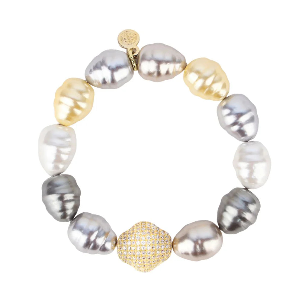 Isabel Pearl Bracelet Multi