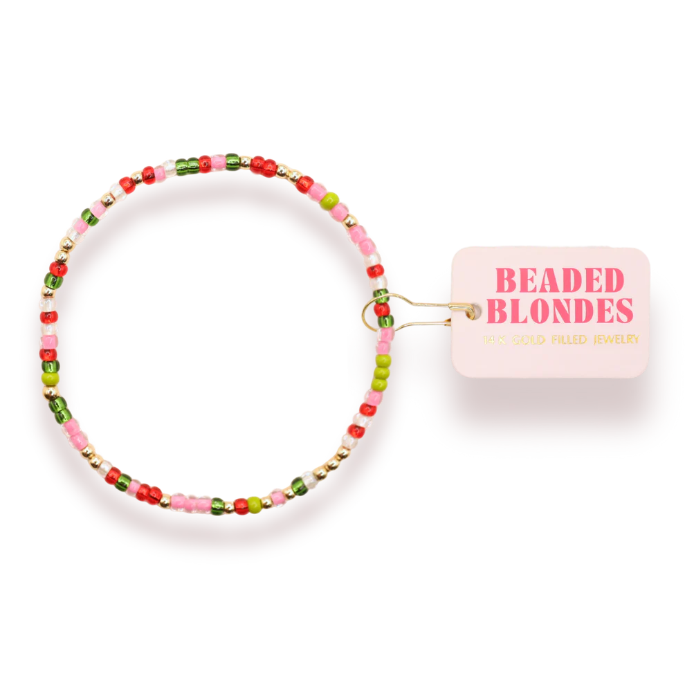 Jingle Bell Sprinkle Bracelet - Beaded Blondes
