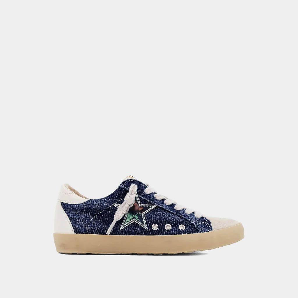 Paula Dark Denim Sneaker