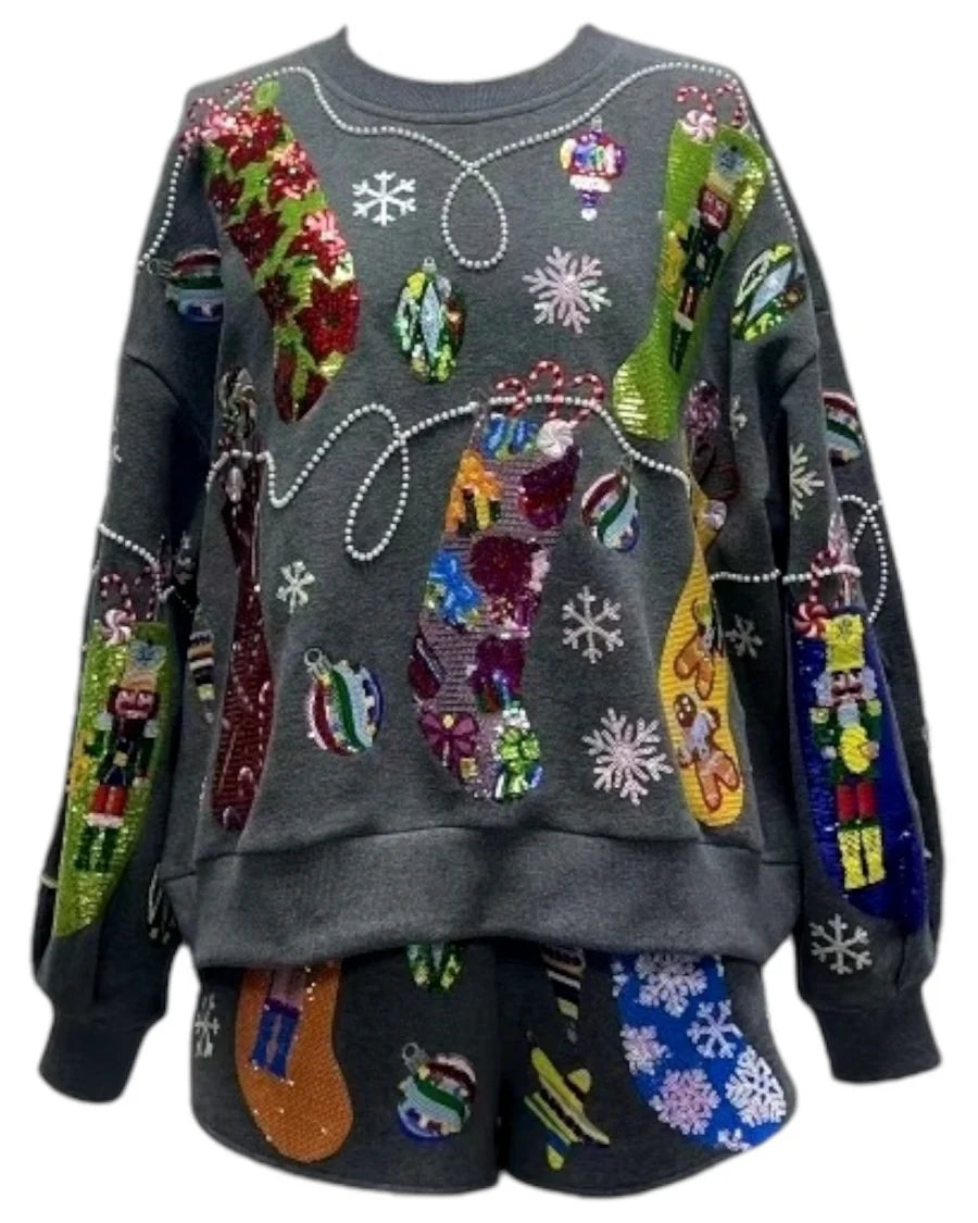 Christmas Stocking Sweatshirt