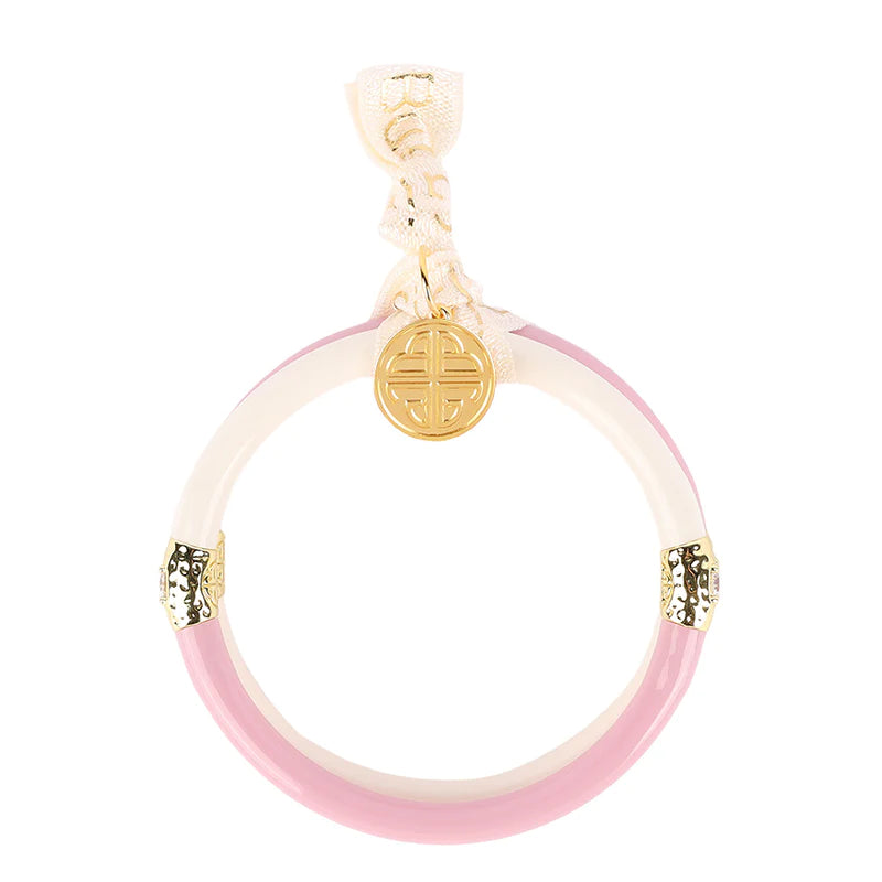 Pink/Ivory Yin & Yang All Weather Bangles