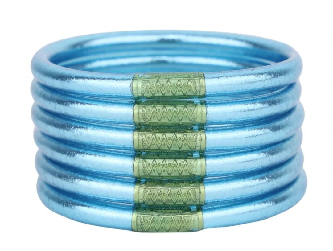 All Weather Bangles Azure