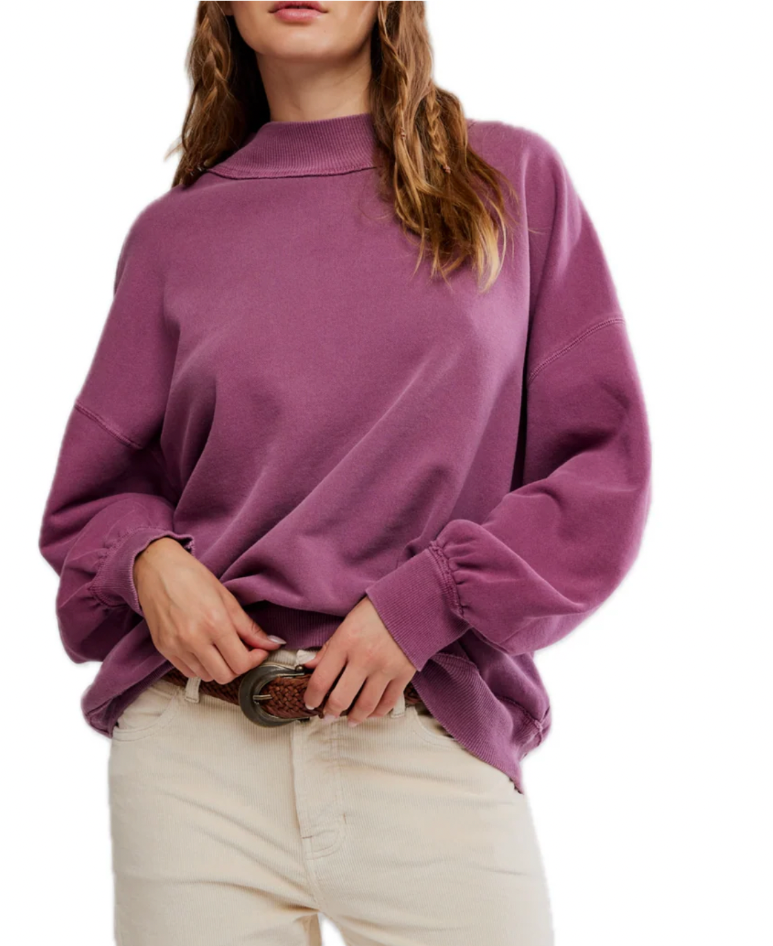 Palm Springs Turtleneck- Purple