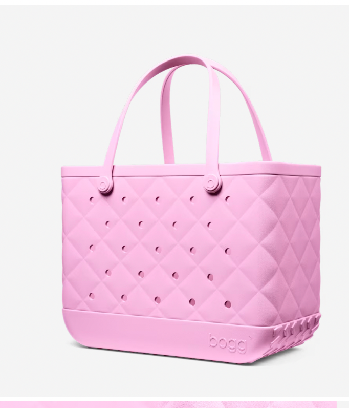 Original Bogg Bag-Quilted Pink Taffy