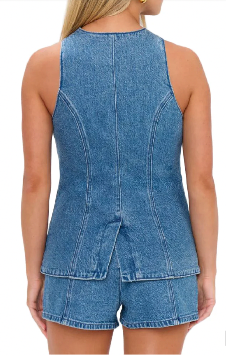 Venture Out Romper Ripple indigo- show me your mumu