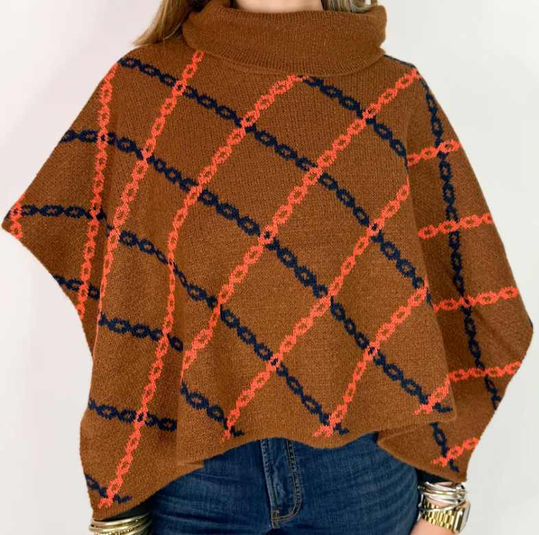 Patty Knit Poncho
