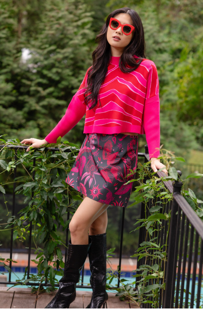 Ziggy Lipstick Sweater