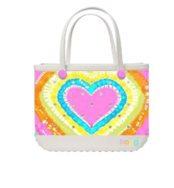 Original Bogg Bag - Pink Taffy Heart