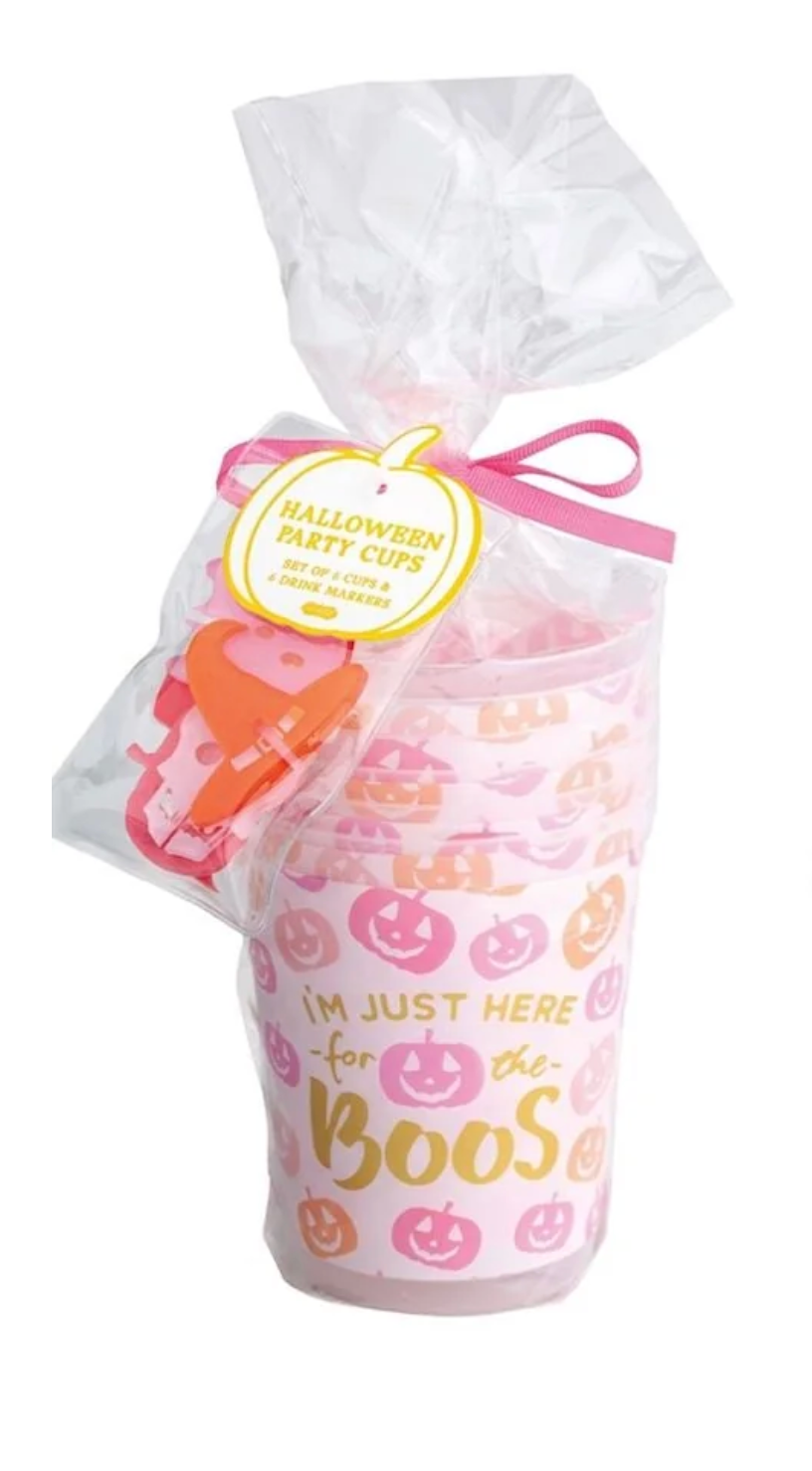 Halloween Party Cup Set - Pumpkin