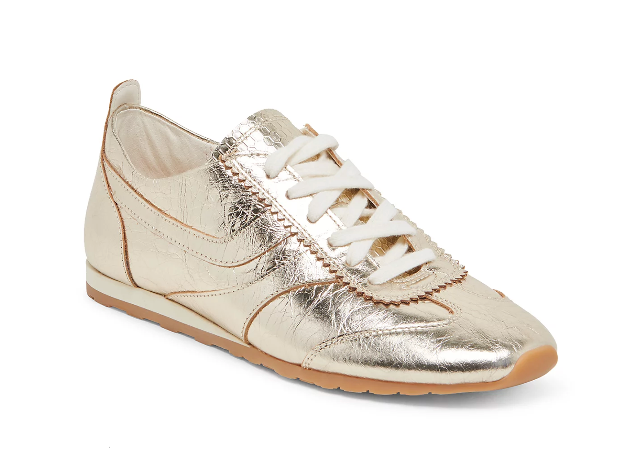 Delany Light Gold Sneaker