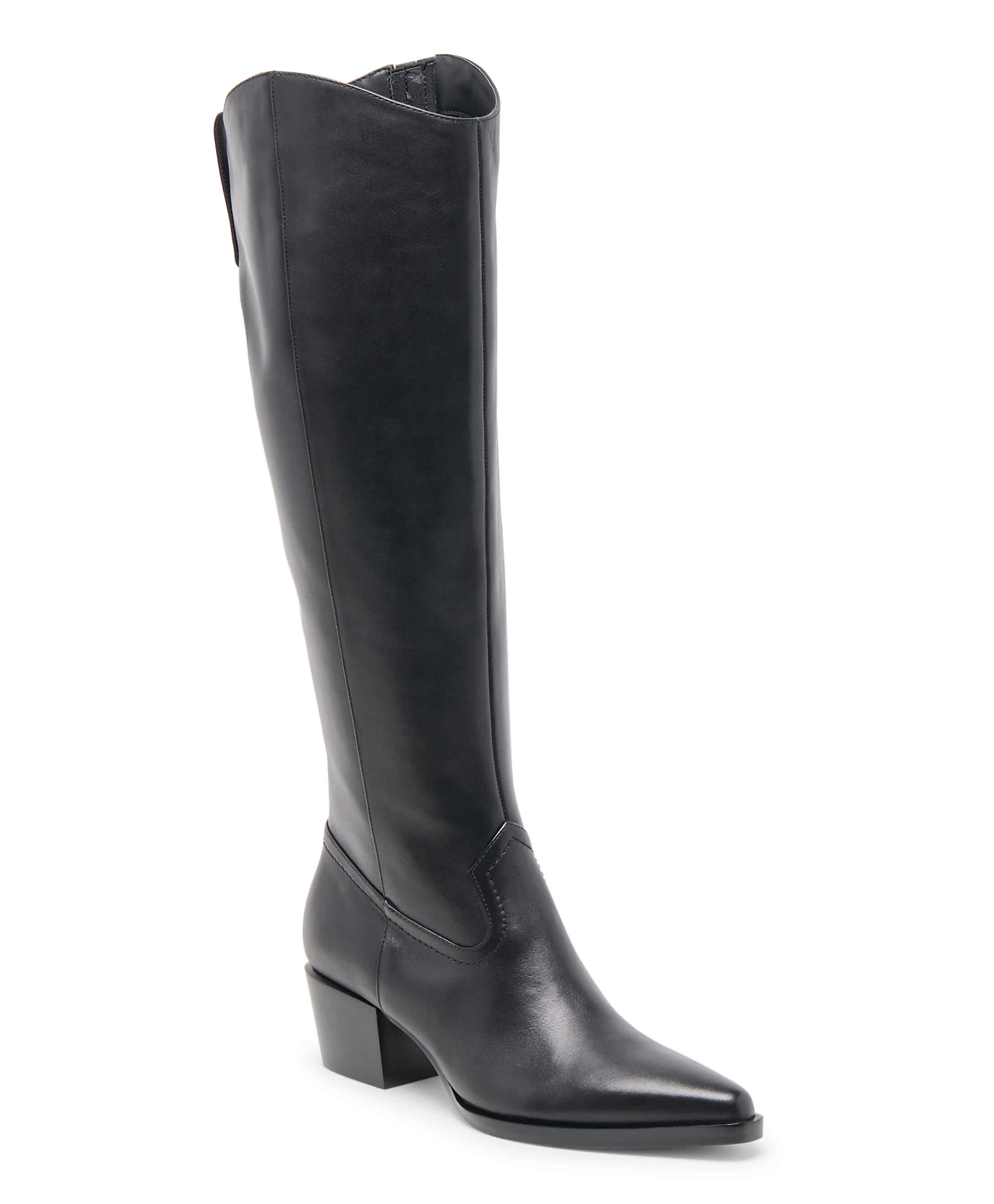 Virona Black Leather Boot