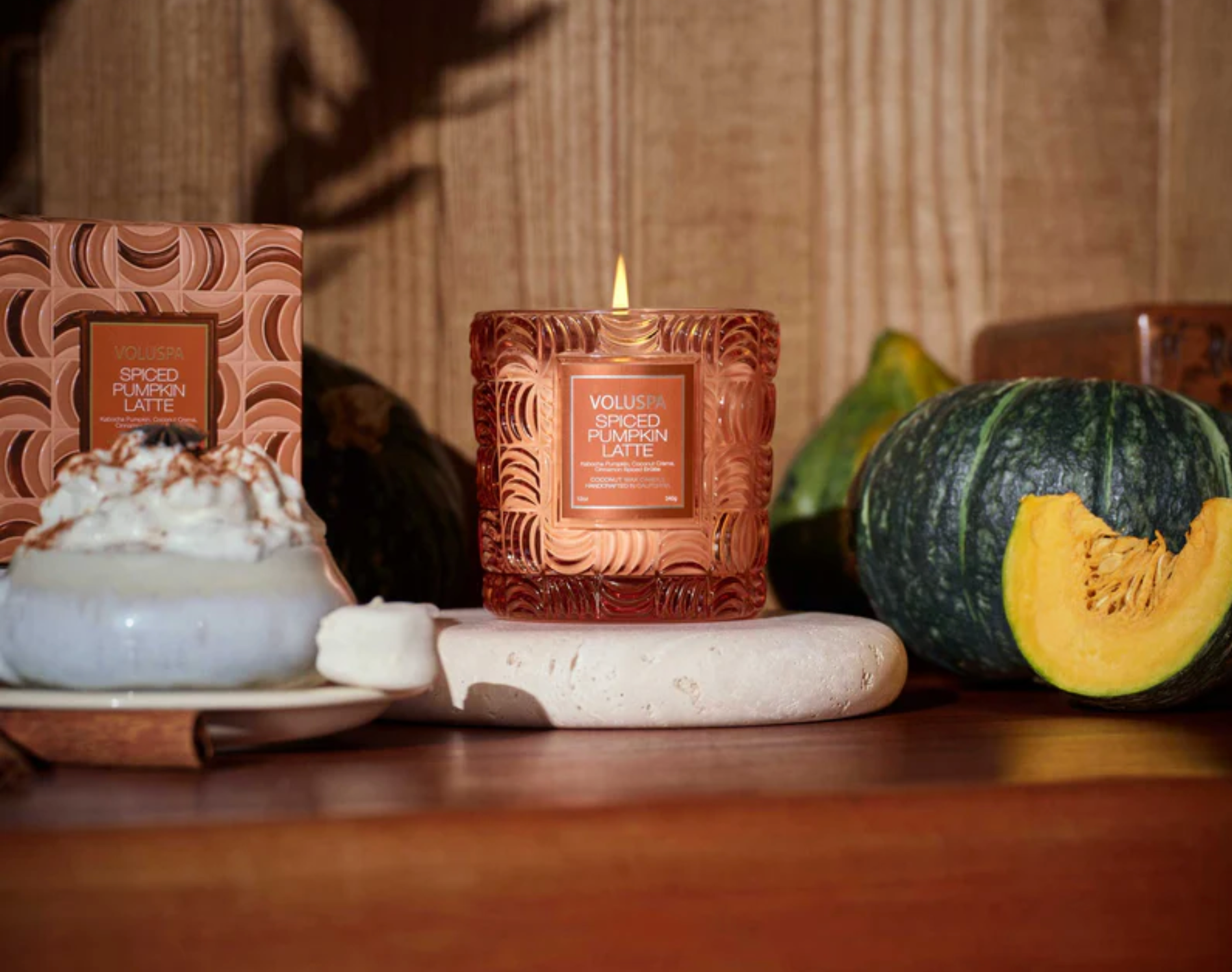 Voluspa Candle - Spiced Pumpkin Latte