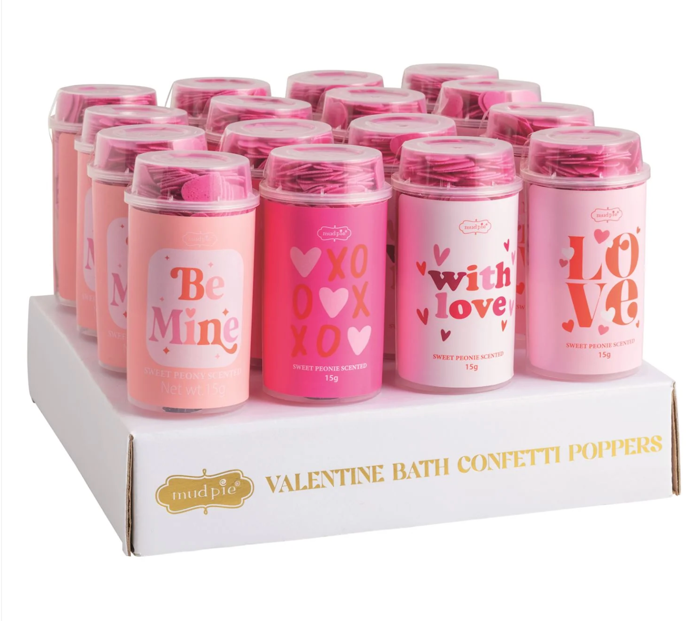 Vday Bath Confetti Popper