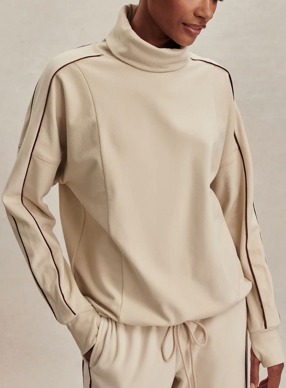 Ariana High Neck Midlayer Pullover- Varley