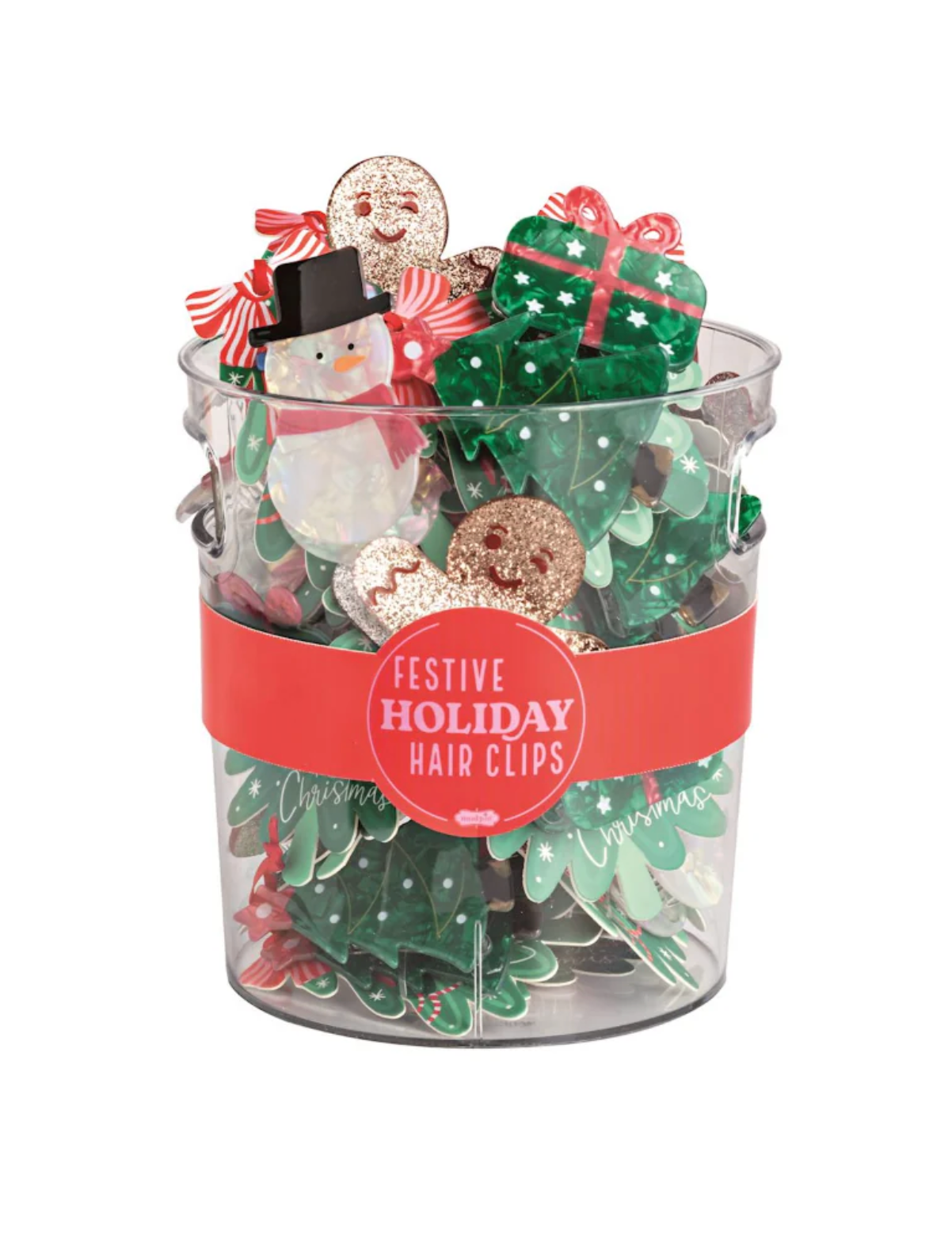 Festive Holiday Hair Clips