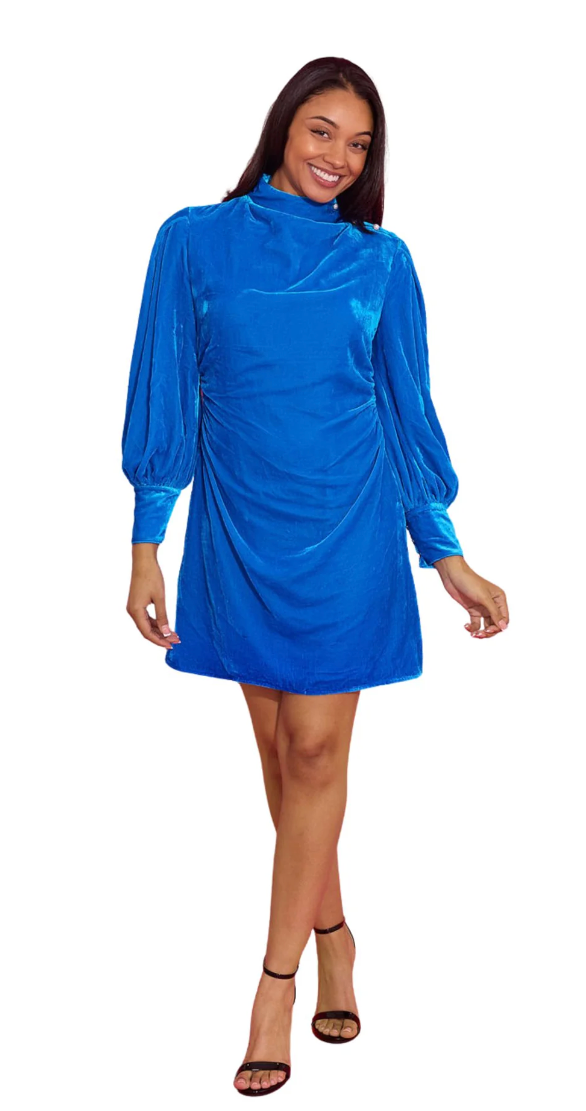 Gloria Dress- Sapphire