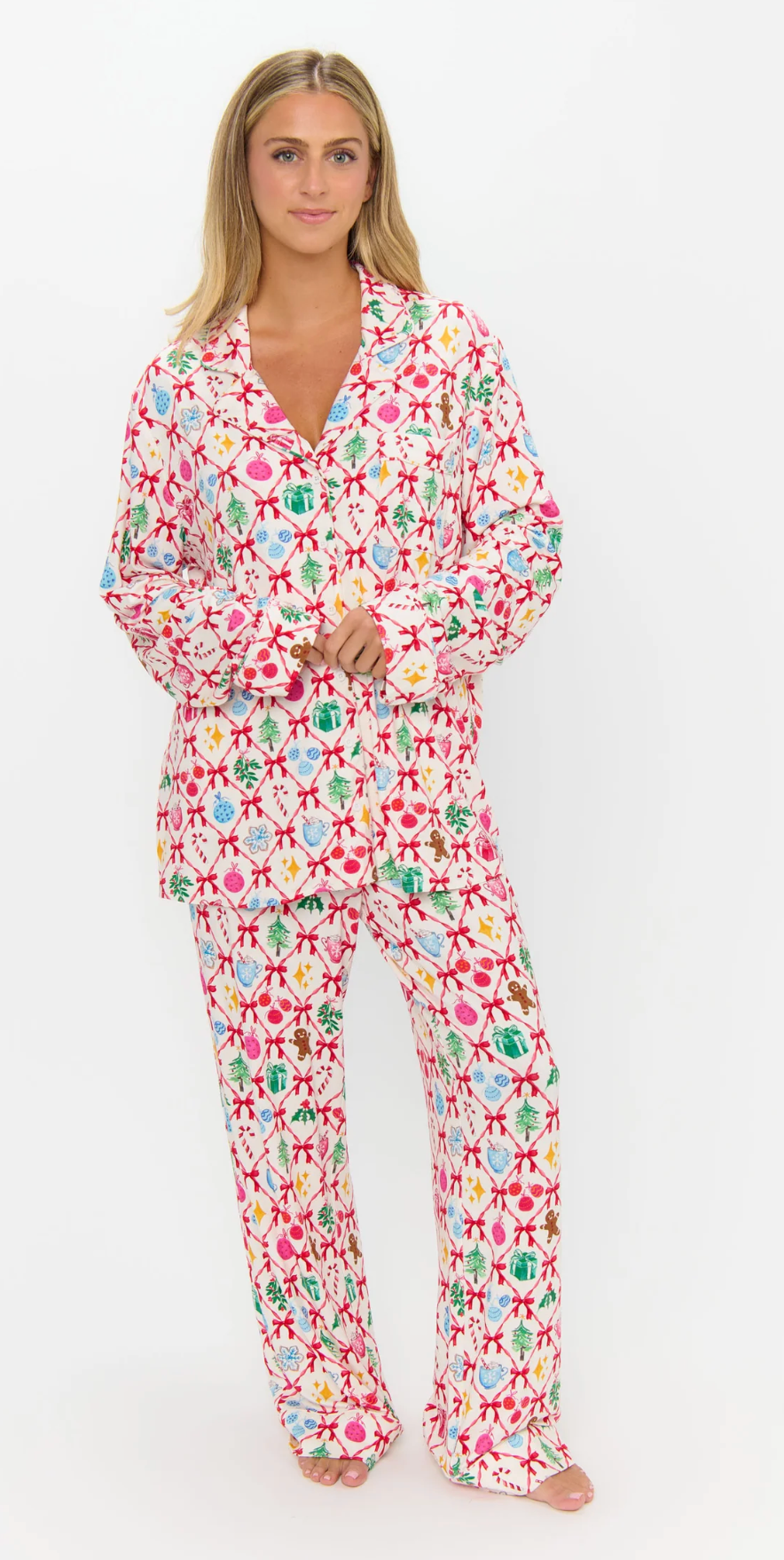 Classic Pj Set Winter Wonderland Jersey