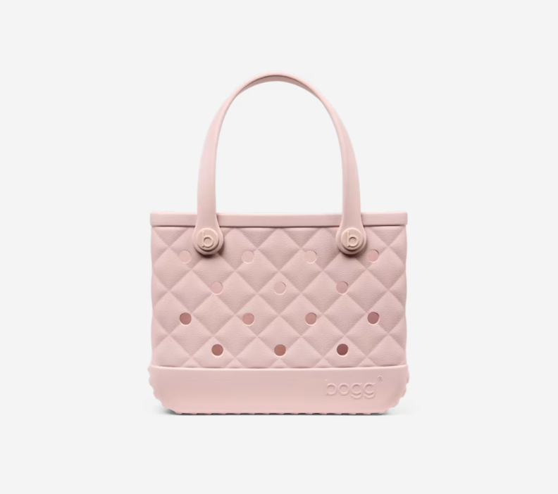 Bitty Bogg Bag-Quilted Rose Petal