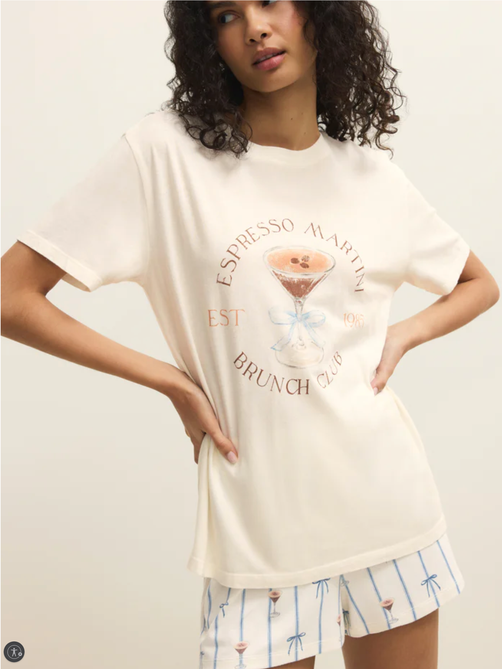 Espresso Martini Boyfriend Tee- Vanilla Ice